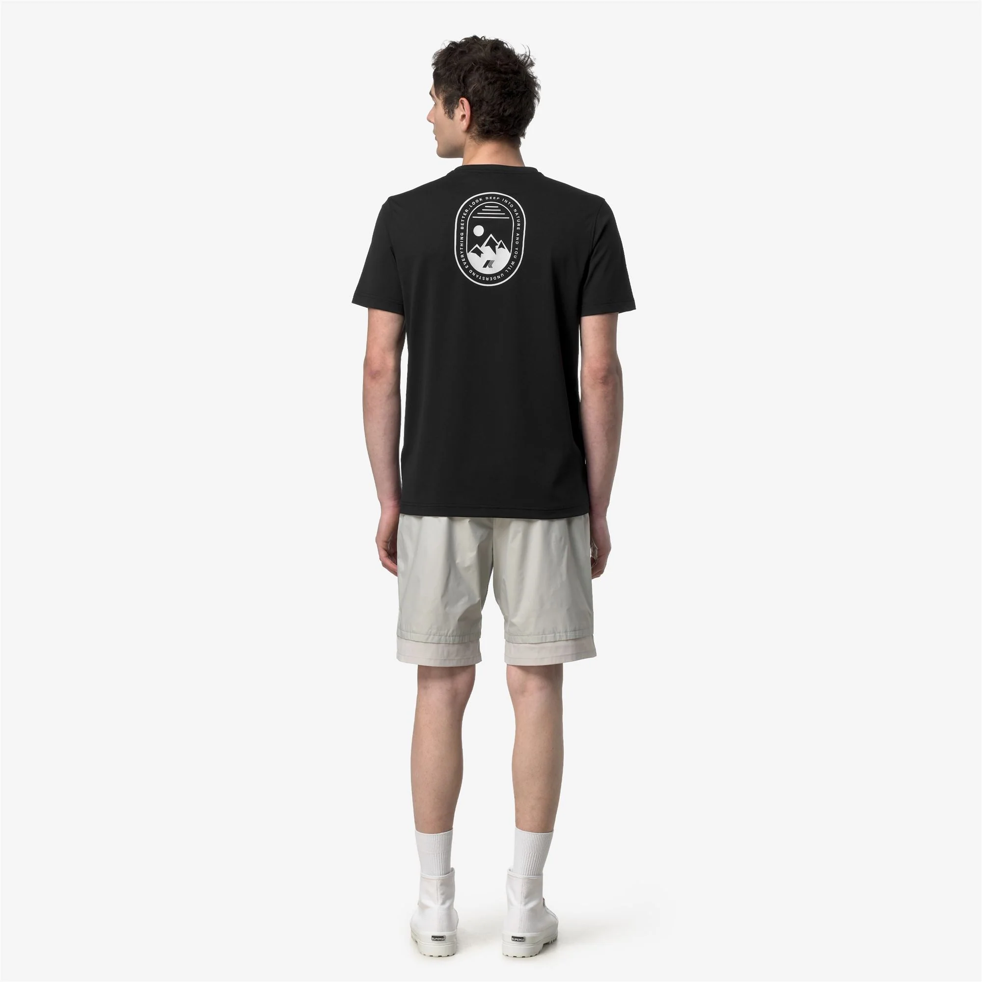 GRAPHEL - T-ShirtsTop - T-Shirt - Man - BLACK PURE - Image 6