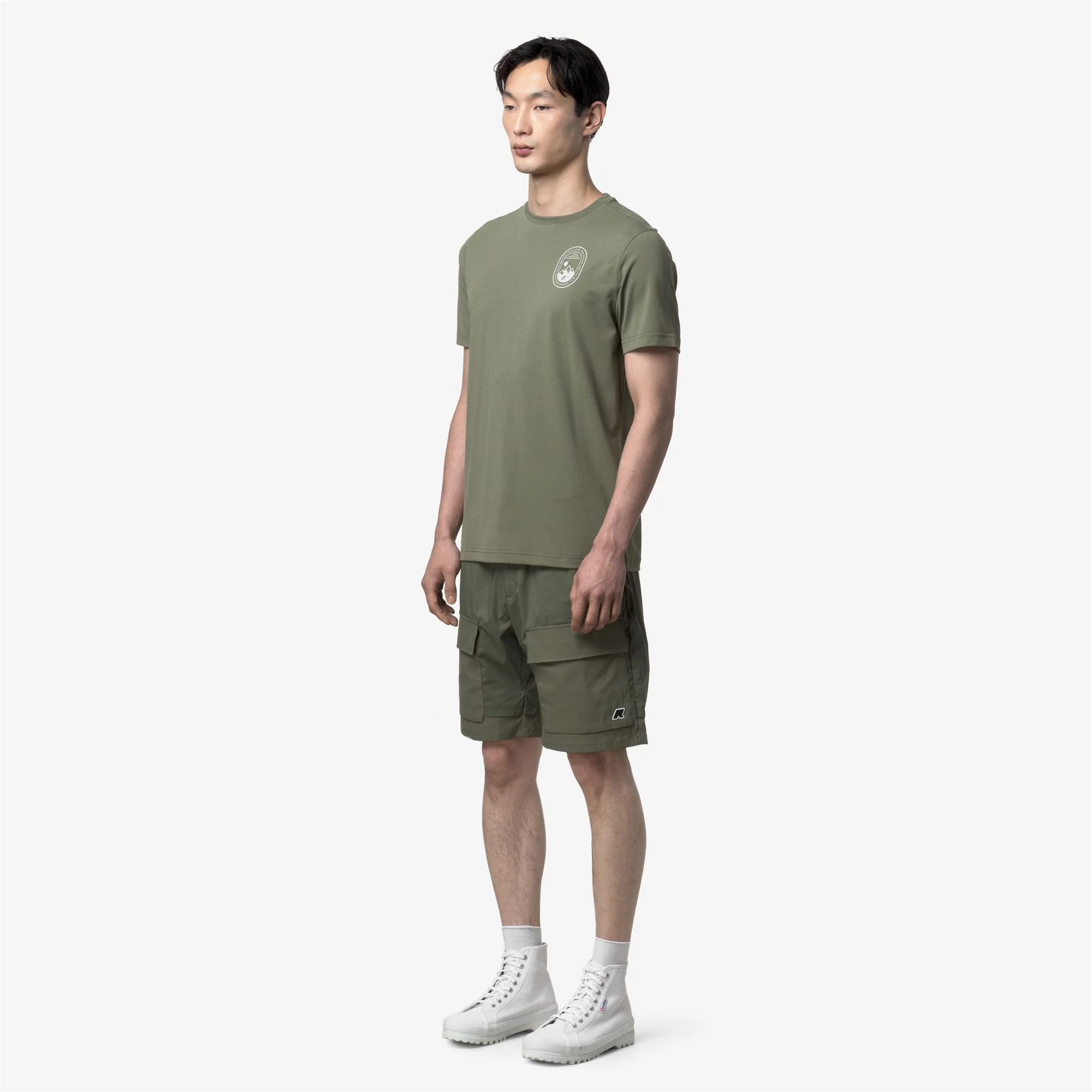 GRAPHEL - T-ShirtsTop - T-Shirt - Man - GREEN LICHEN - Image 5