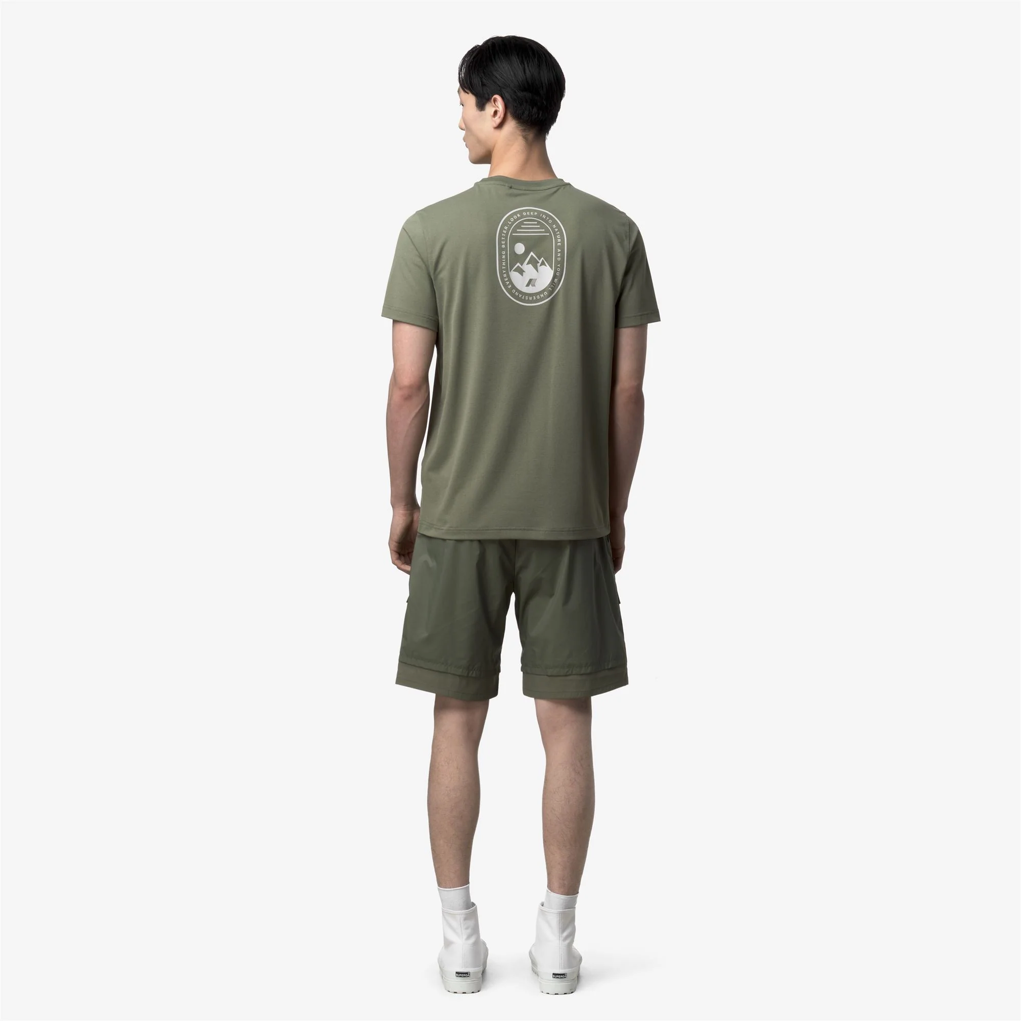 GRAPHEL - T-ShirtsTop - T-Shirt - Man - GREEN LICHEN - Image 6