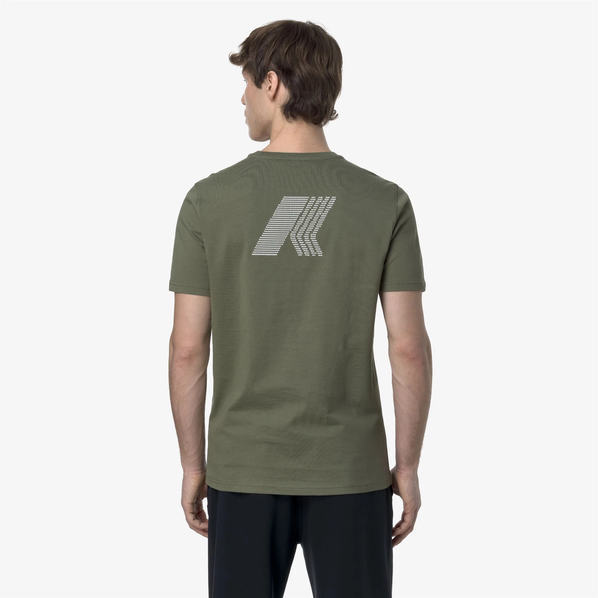 ODOM ASCII CODE JERSEY - T-ShirtsTop - T-Shirt - Man - GREEN LICHEN - Image 6