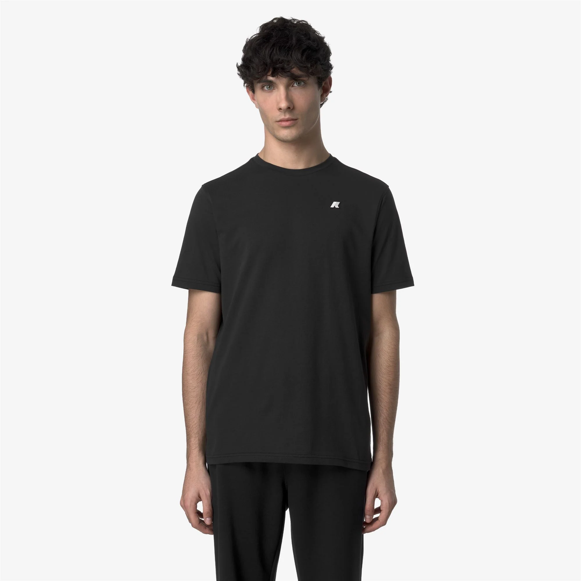 ODOM JERSEY SLIM - T-ShirtsTop - T-Shirt - Man - BLACK PURE - Image 3