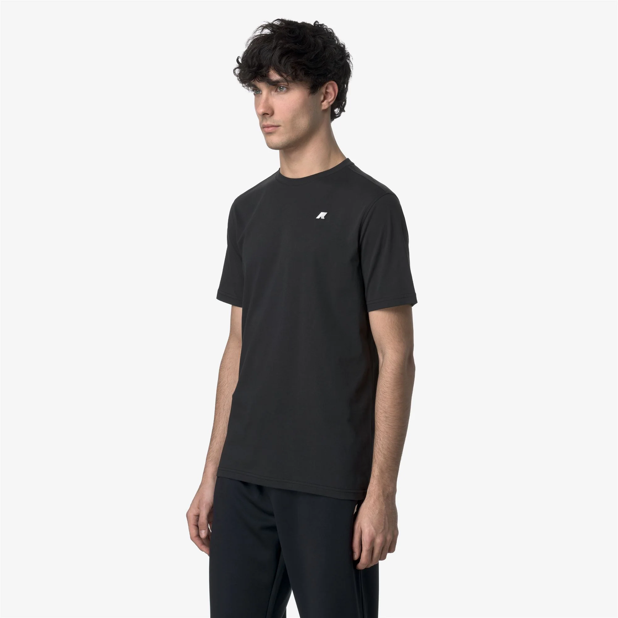 ODOM JERSEY SLIM - T-ShirtsTop - T-Shirt - Man - BLACK PURE - Image 4