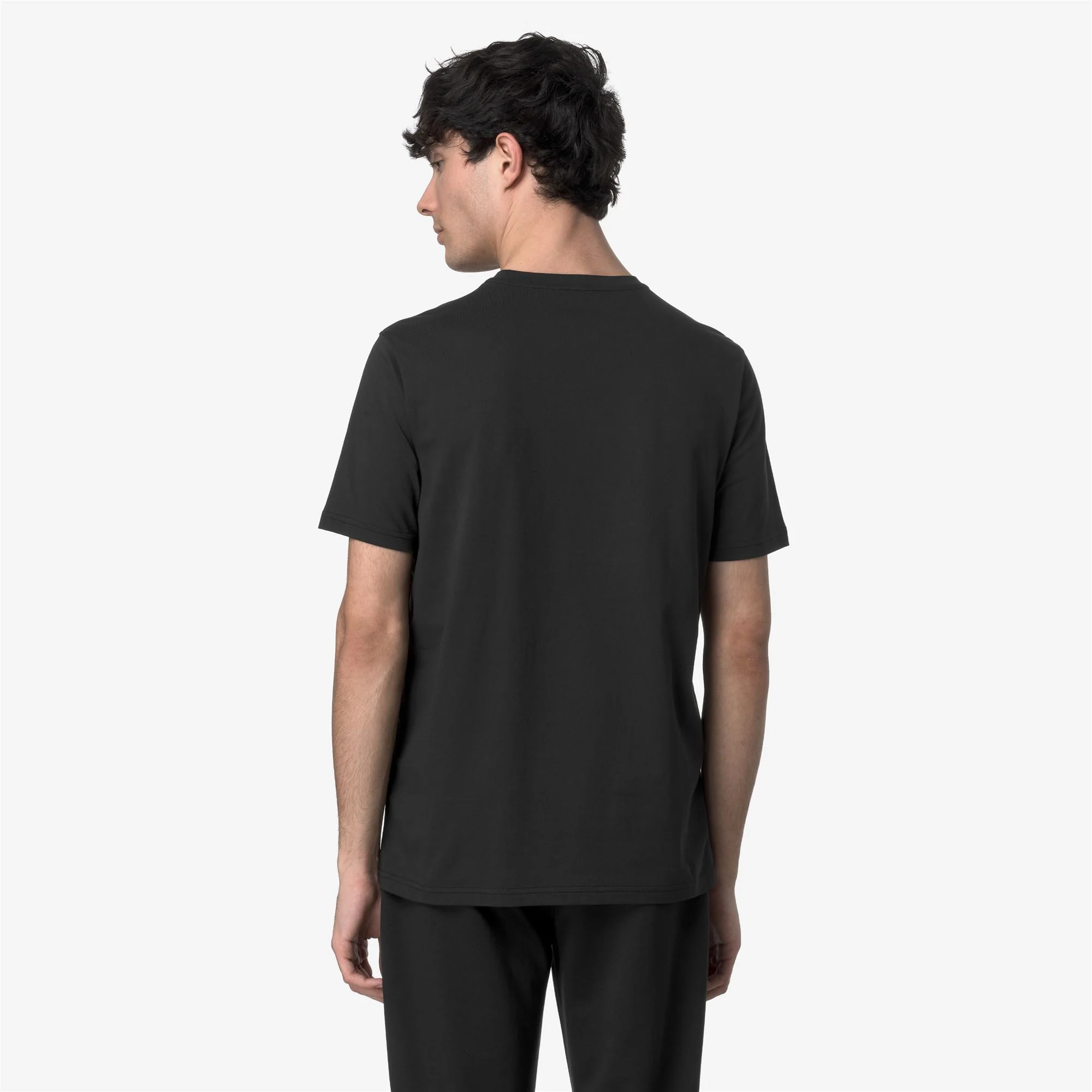 ODOM JERSEY SLIM - T-ShirtsTop - T-Shirt - Man - BLACK PURE - Image 5