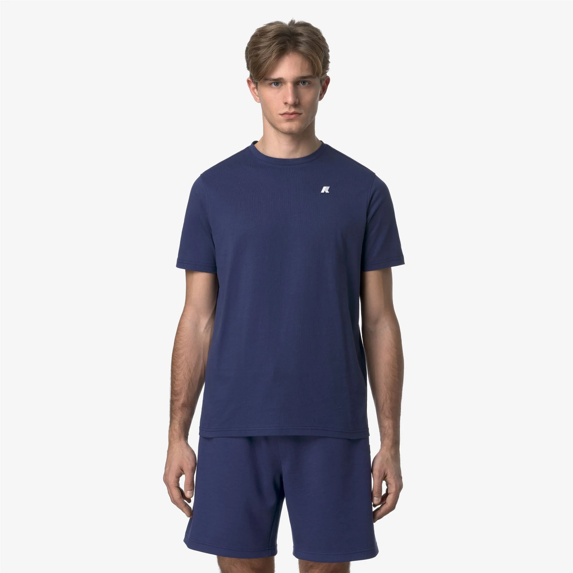 ODOM JERSEY SLIM - T-ShirtsTop - T-Shirt - Man - BLUE DEEP COBALT - Image 3