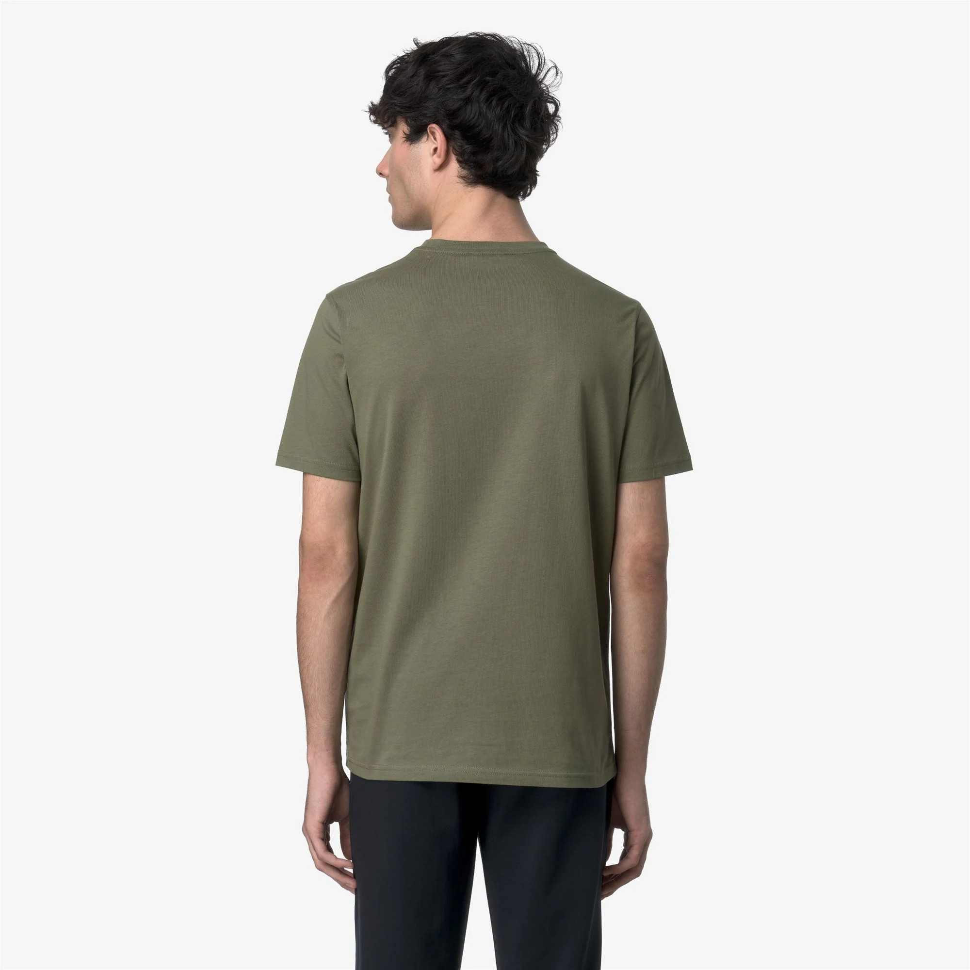 ODOM JERSEY SLIM - T-ShirtsTop - T-Shirt - Man - GREEN LICHEN - Image 5