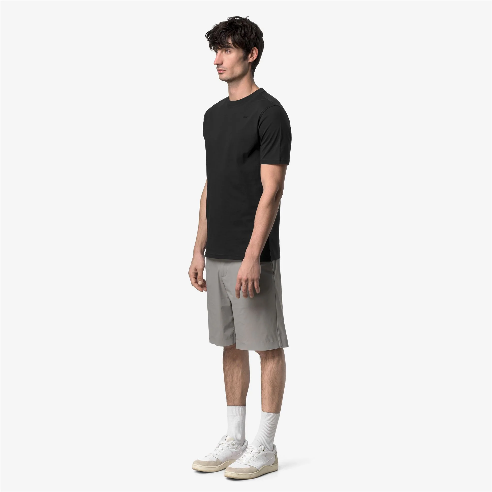 ODOM JERSEY MICRO LETTERING SLIM - T-ShirtsTop - T-Shirt - Man - BLACK PURE - Image 4