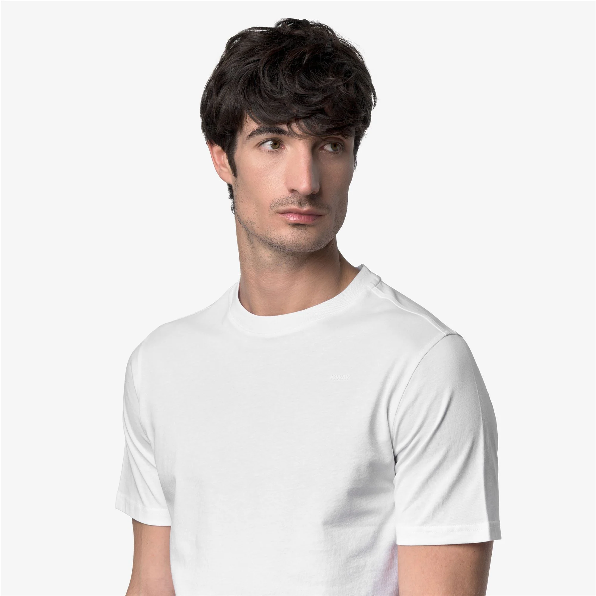 ODOM JERSEY MICRO LETTERING SLIM - T-ShirtsTop - T-Shirt - Man - WHITE - Image 2