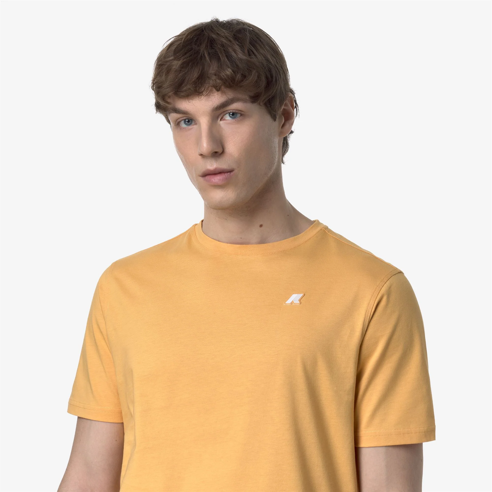 ODOM JERSEY SLIM - T-ShirtsTop - T-Shirt - Man - ORANGE AMBER - Image 2