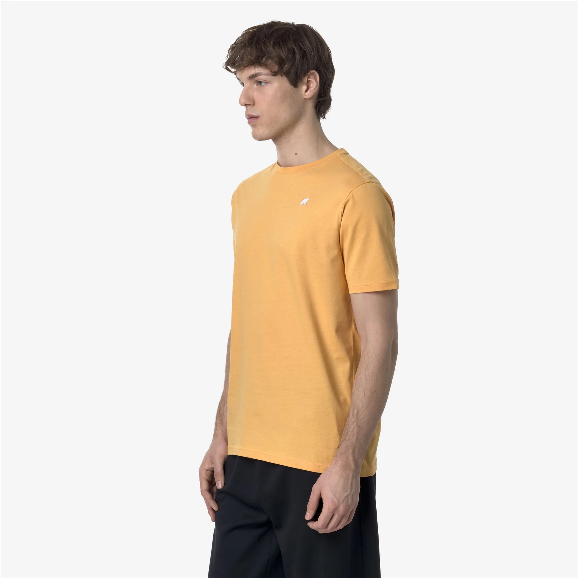 ODOM JERSEY SLIM - T-ShirtsTop - T-Shirt - Man - ORANGE AMBER - Image 4