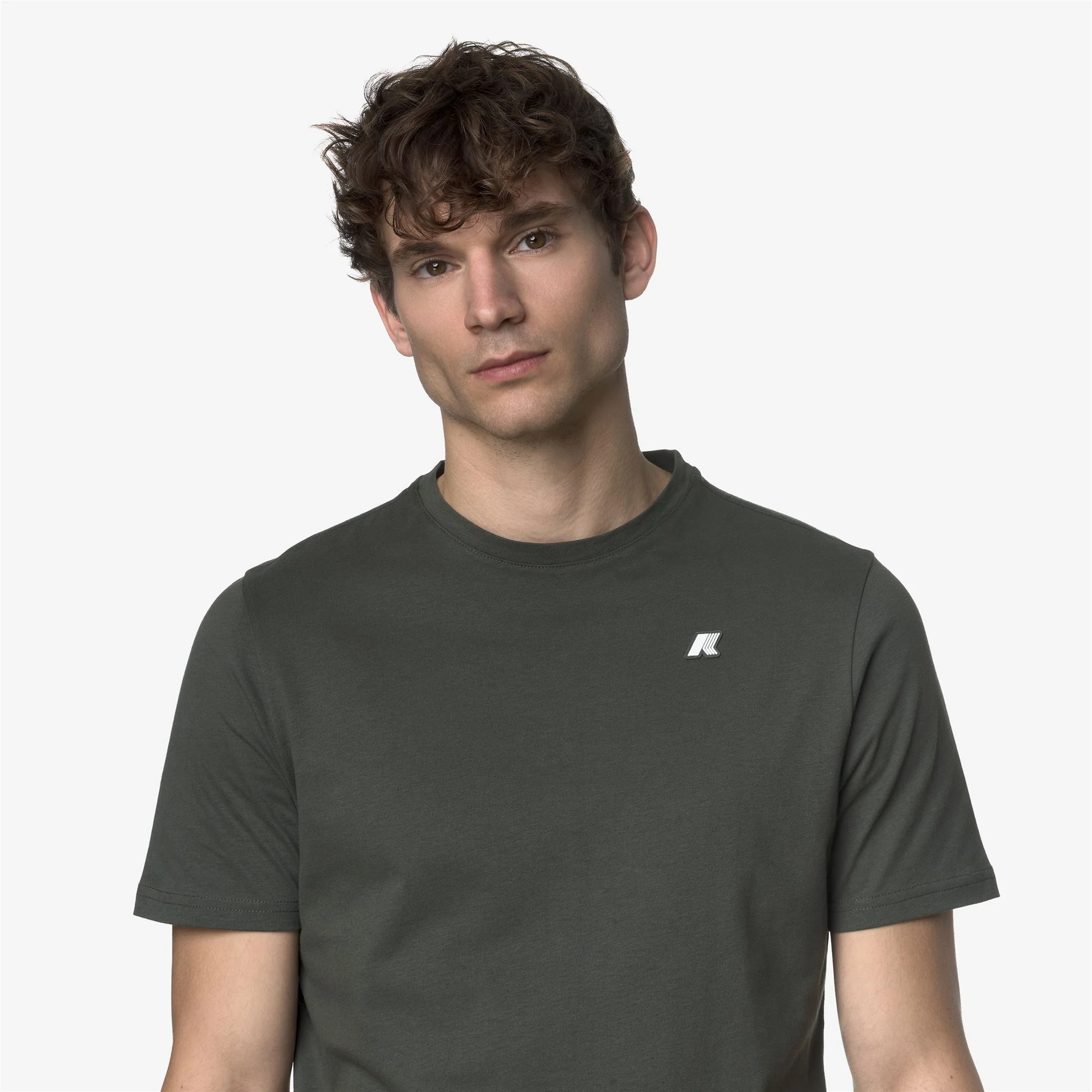 ODOM JERSEY PEACH - T-ShirtsTop - T-Shirt - Man - GREEN BLACKISH - Image 2