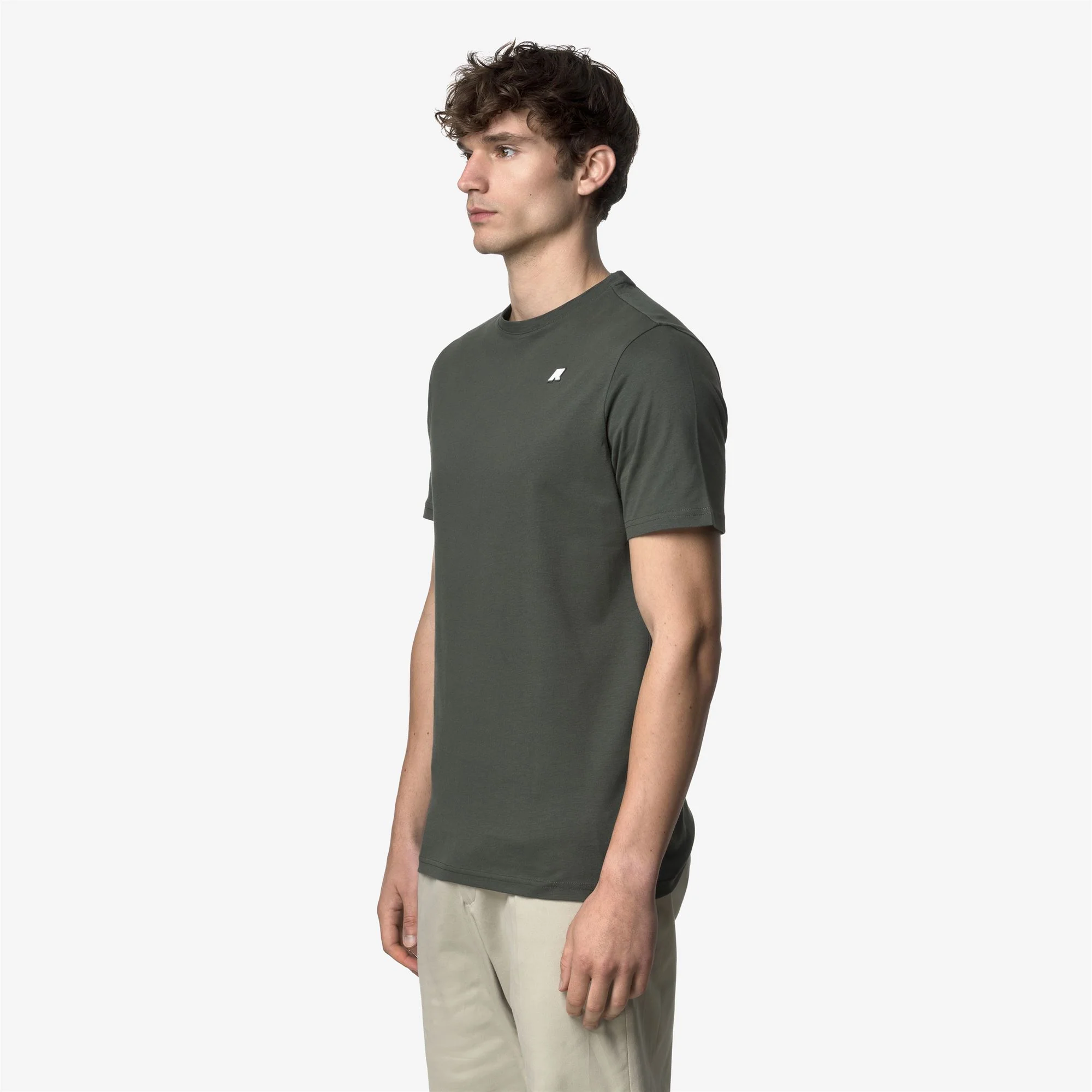 ODOM JERSEY PEACH - T-ShirtsTop - T-Shirt - Man - GREEN BLACKISH - Image 4