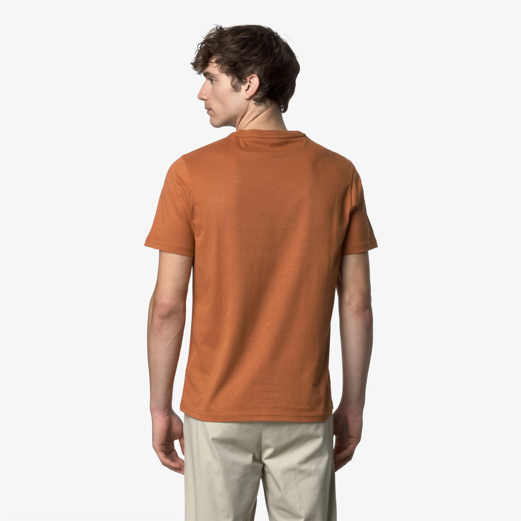 ODOM JERSEY PEACH - T-ShirtsTop - T-Shirt - Man - ORANGE ADOBE - Image 5