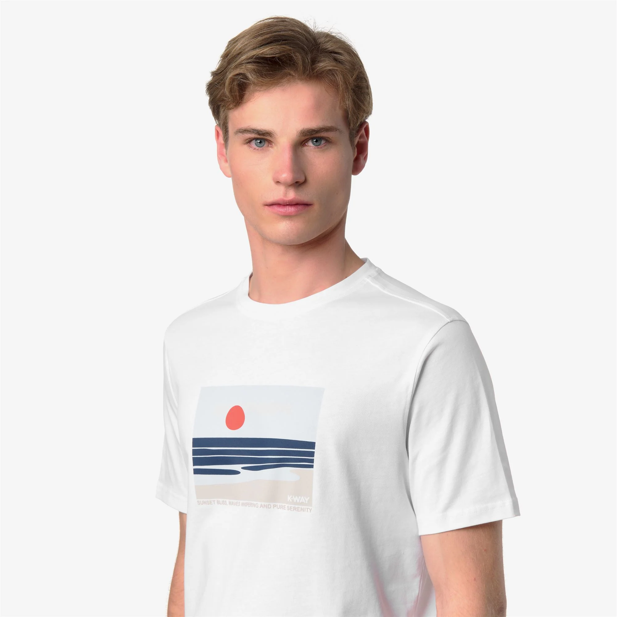 ODOM JERSEY SUNSET - T-ShirtsTop - T-Shirt - Man - WHITE - Image 3
