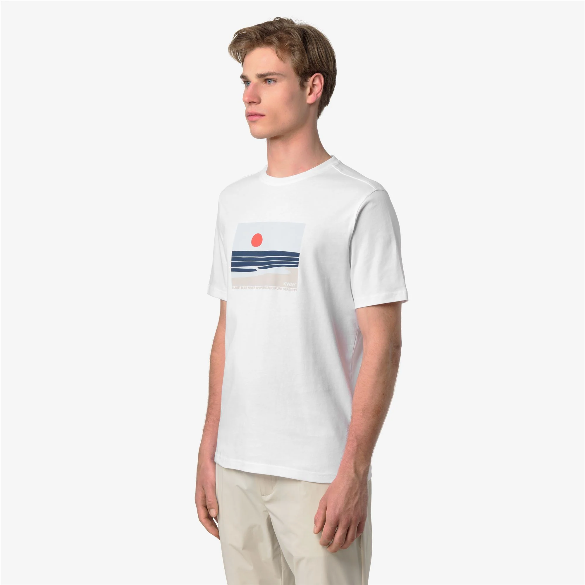 ODOM JERSEY SUNSET - T-ShirtsTop - T-Shirt - Man - WHITE - Image 5