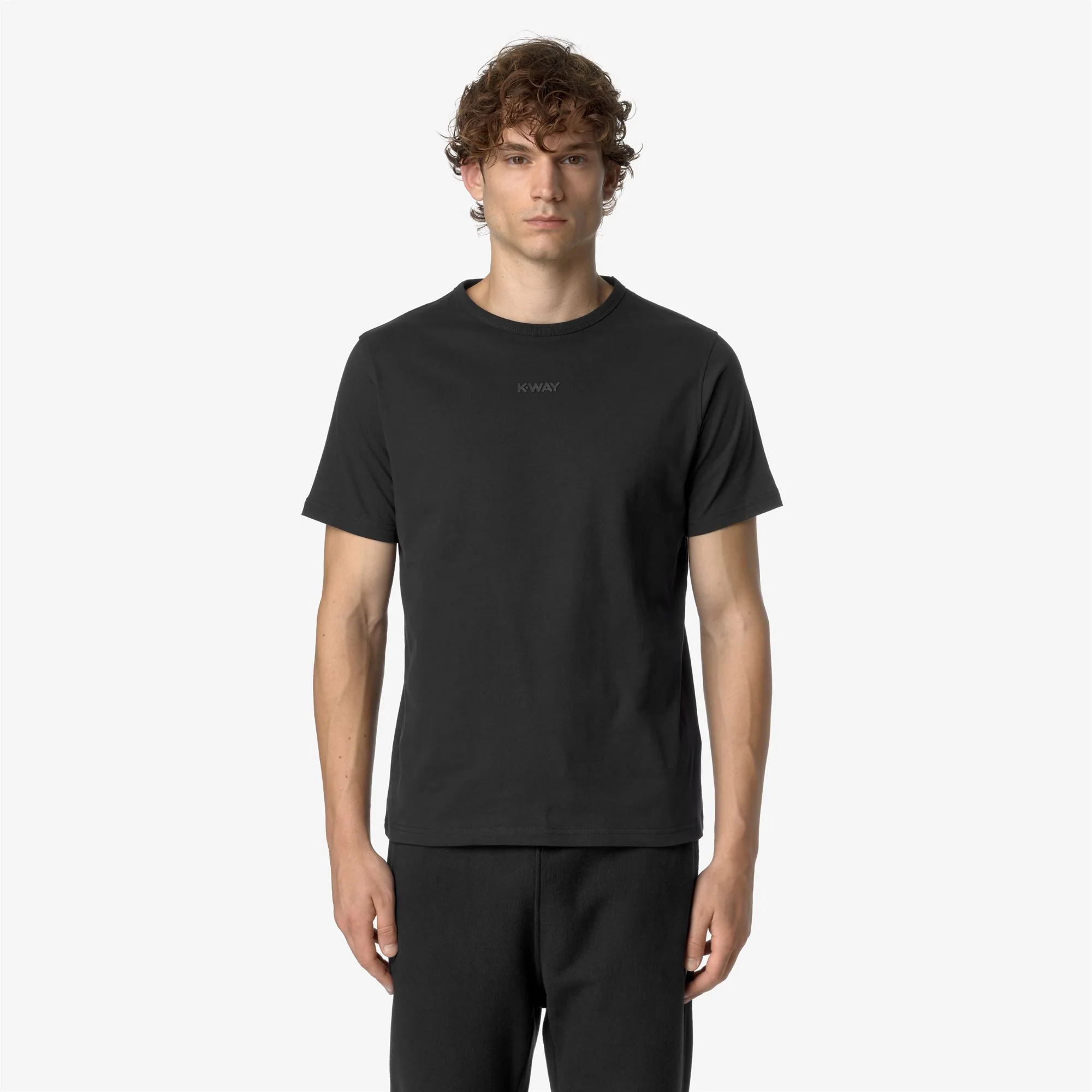 ODOM JS PEACH LETTERING - T-ShirtsTop - T-Shirt - Man - BLACK PURE - Image 3