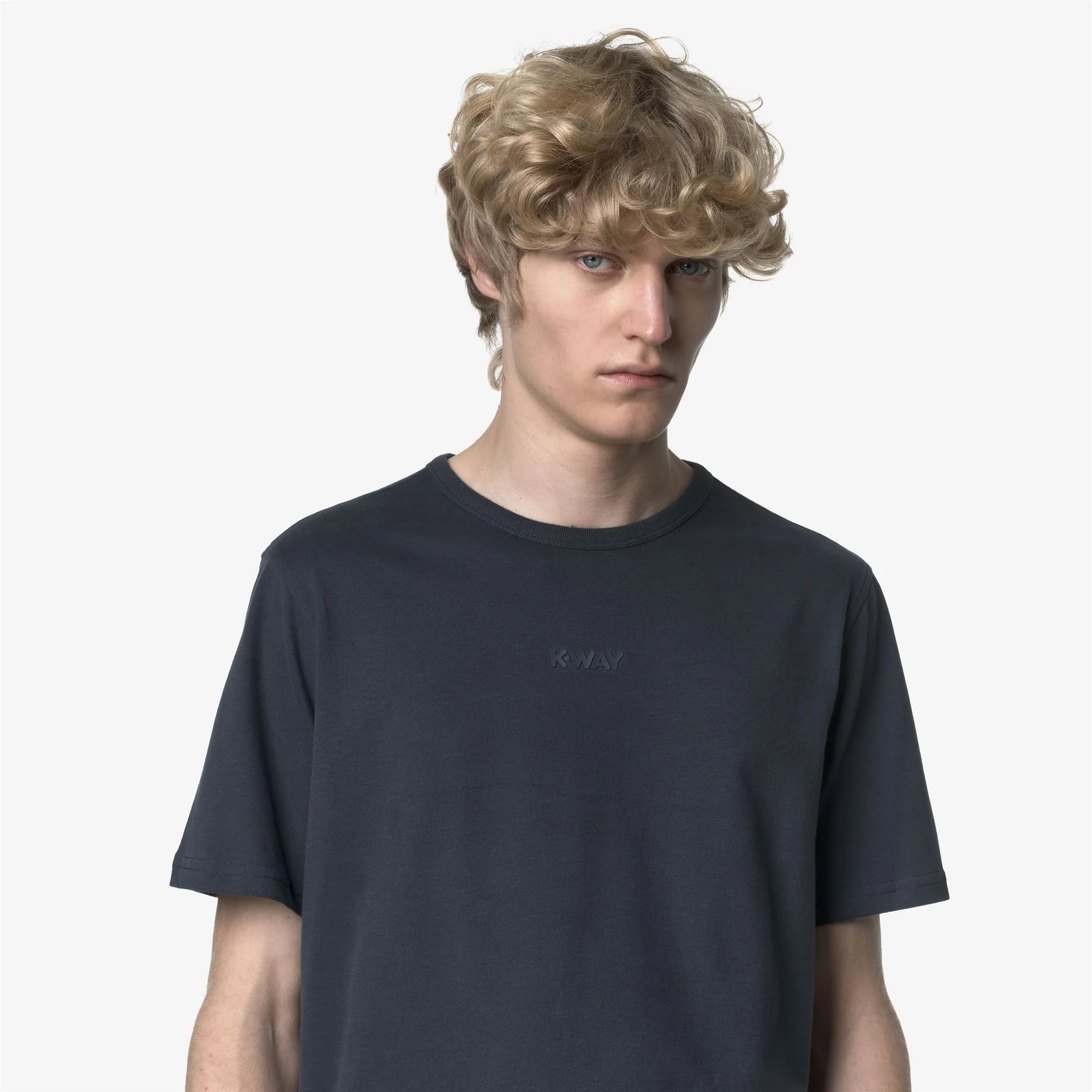 ODOM JS PEACH LETTERING - T-ShirtsTop - T-Shirt - Man - BLUE AIRFORCE - Image 2