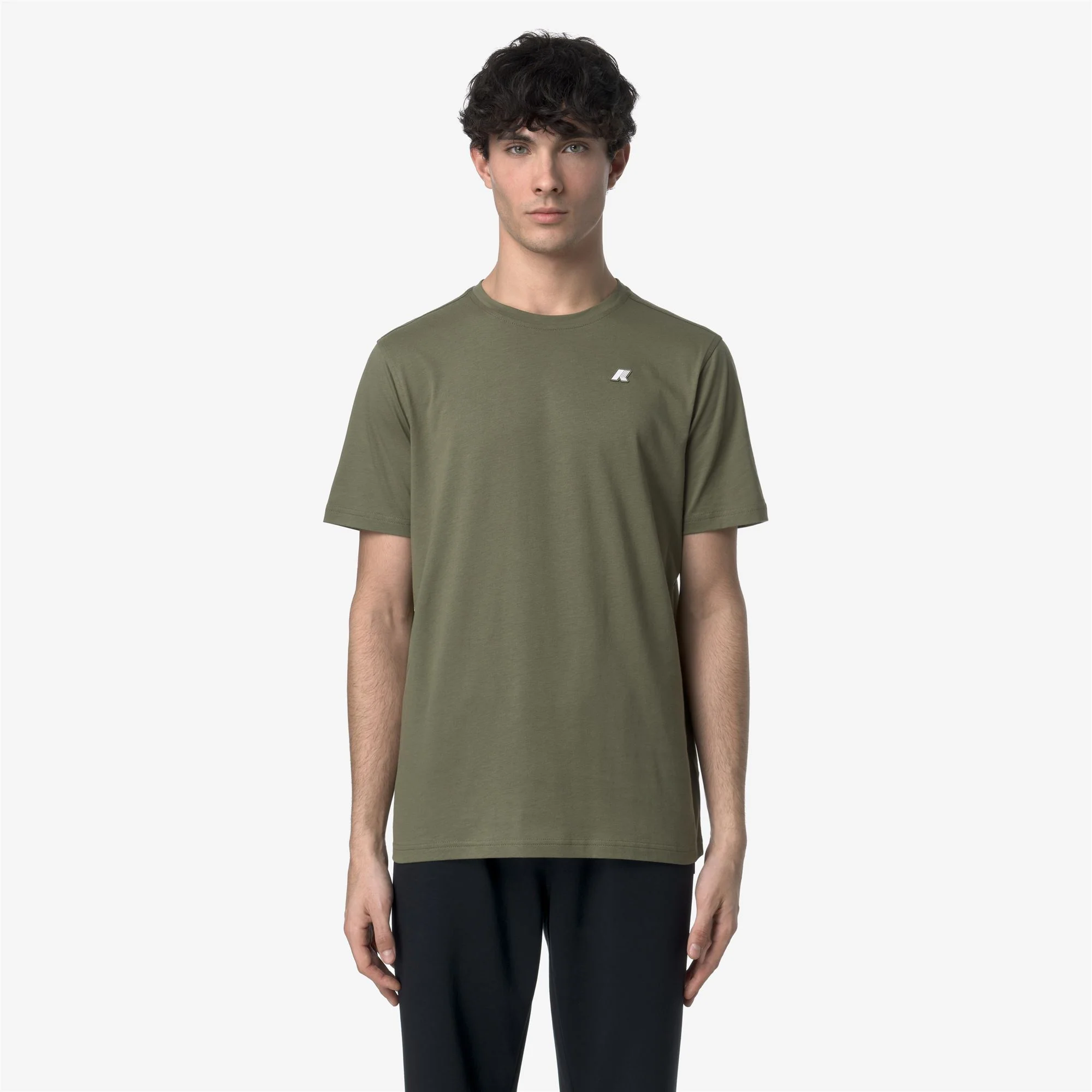 ODOM ROUND SLEEVES THREE PACK - T-ShirtsTop - T-Shirt - Man - BLUE DEPTH-GREEN LICHEN-WHITE - Image 3