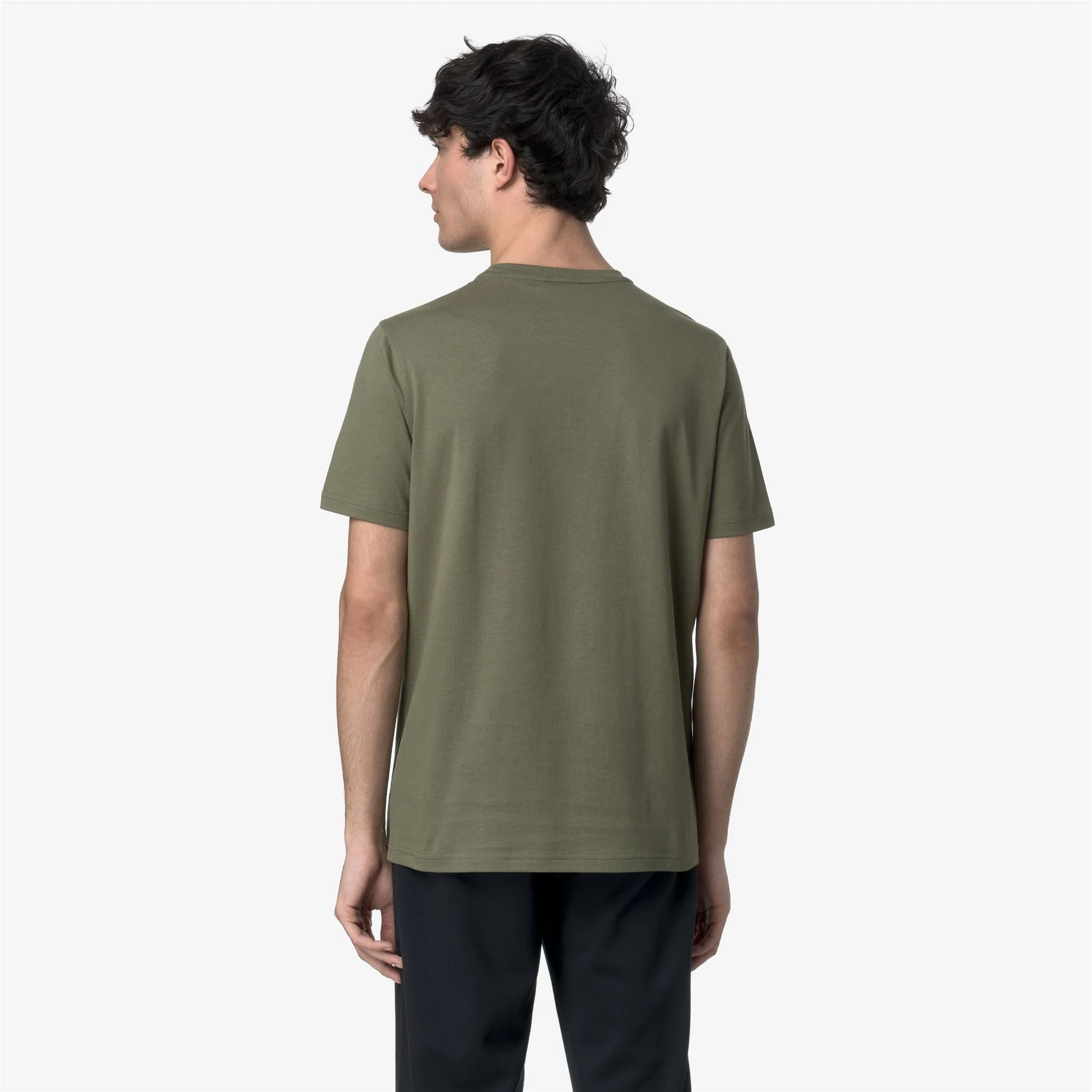 ODOM ROUND SLEEVES THREE PACK - T-ShirtsTop - T-Shirt - Man - BLUE DEPTH-GREEN LICHEN-WHITE - Image 5