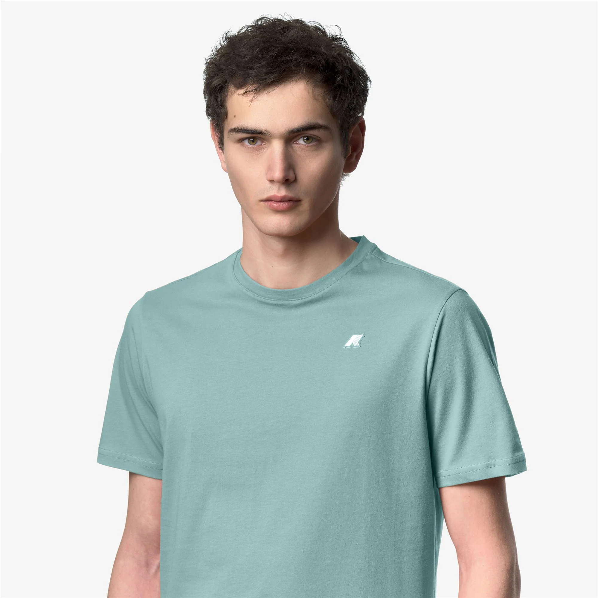 ODOM JERSEY SLIM - T-ShirtsTop - T-Shirt - Man - GREEN MINE - Image 2
