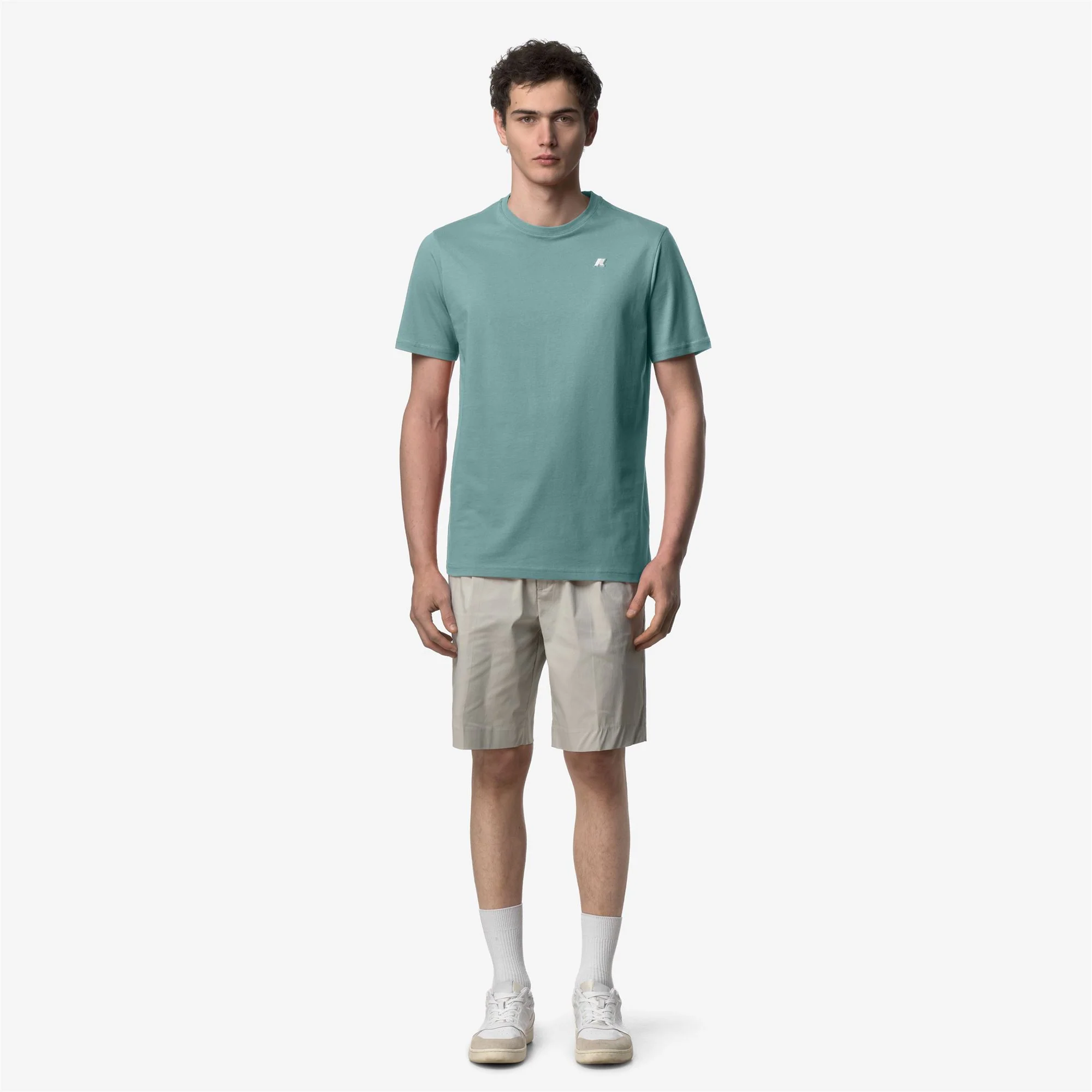 ODOM JERSEY SLIM - T-ShirtsTop - T-Shirt - Man - GREEN MINE - Image 3