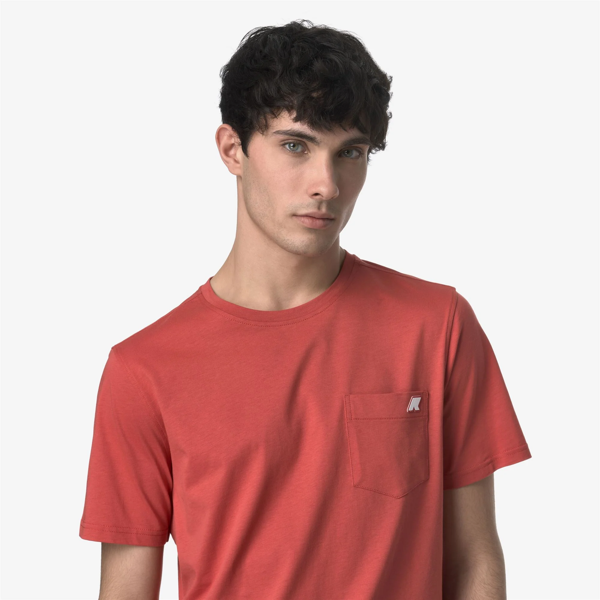 SIGUR JERSEY SLIM - T-ShirtsTop - T-Shirt - Man - RED JASPER - Image 2