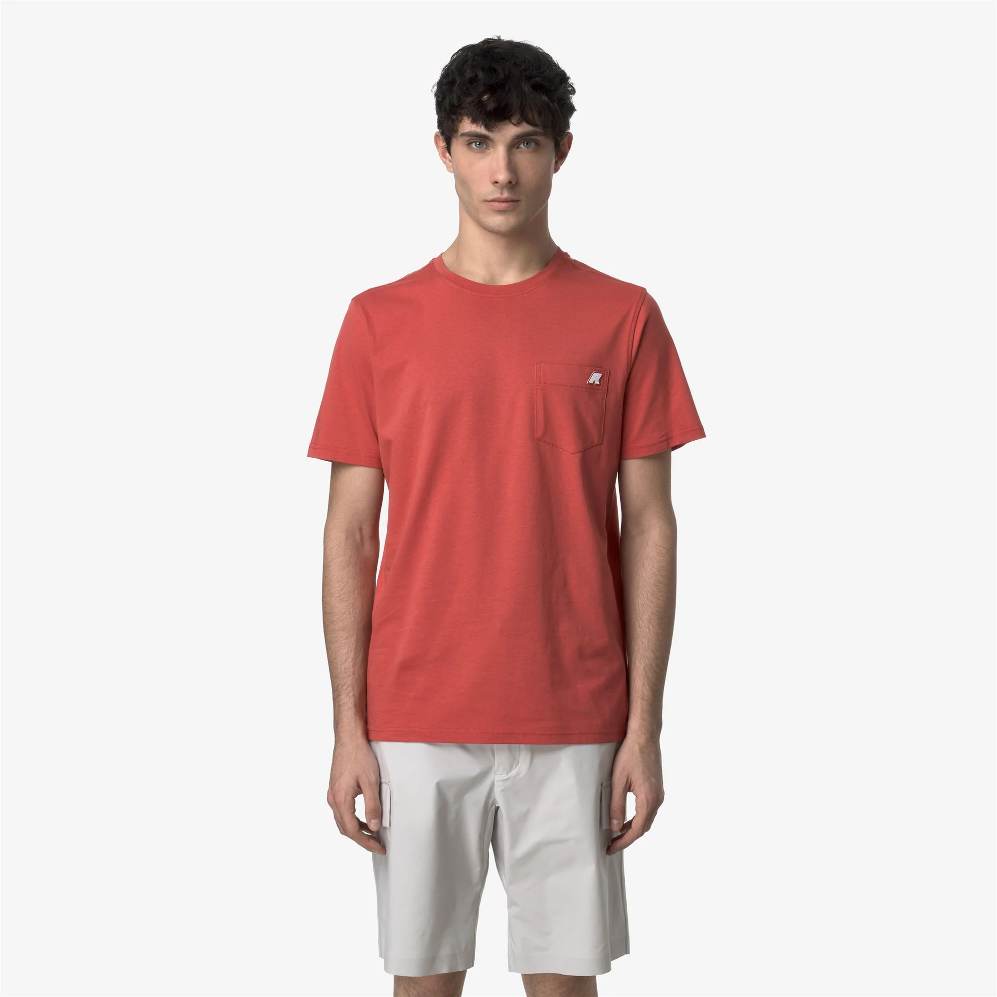 SIGUR JERSEY SLIM - T-ShirtsTop - T-Shirt - Man - RED JASPER - Image 3