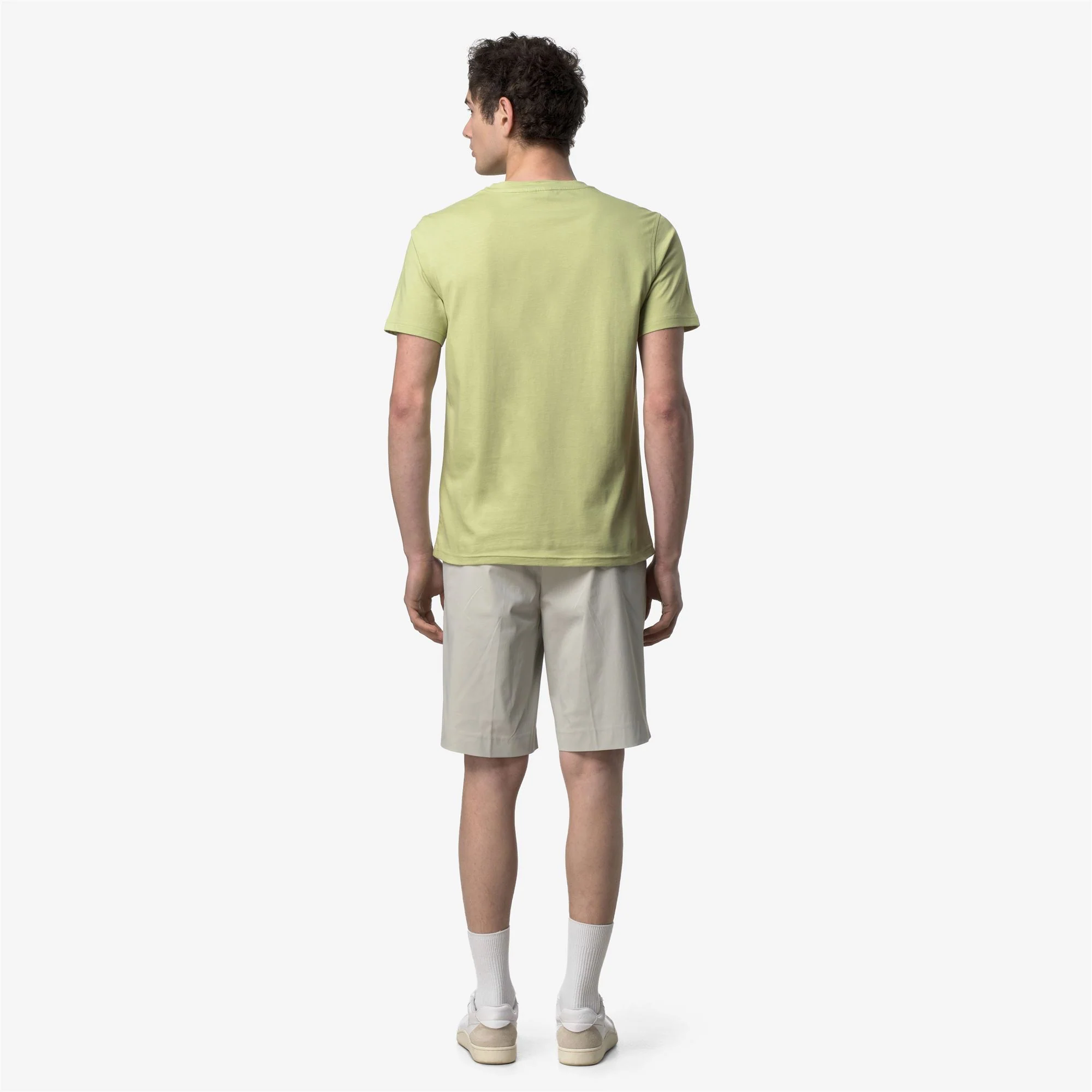 SIGUR JERSEY SLIM - T-ShirtsTop - T-Shirt - Man - GREEN DK LIME - Image 5