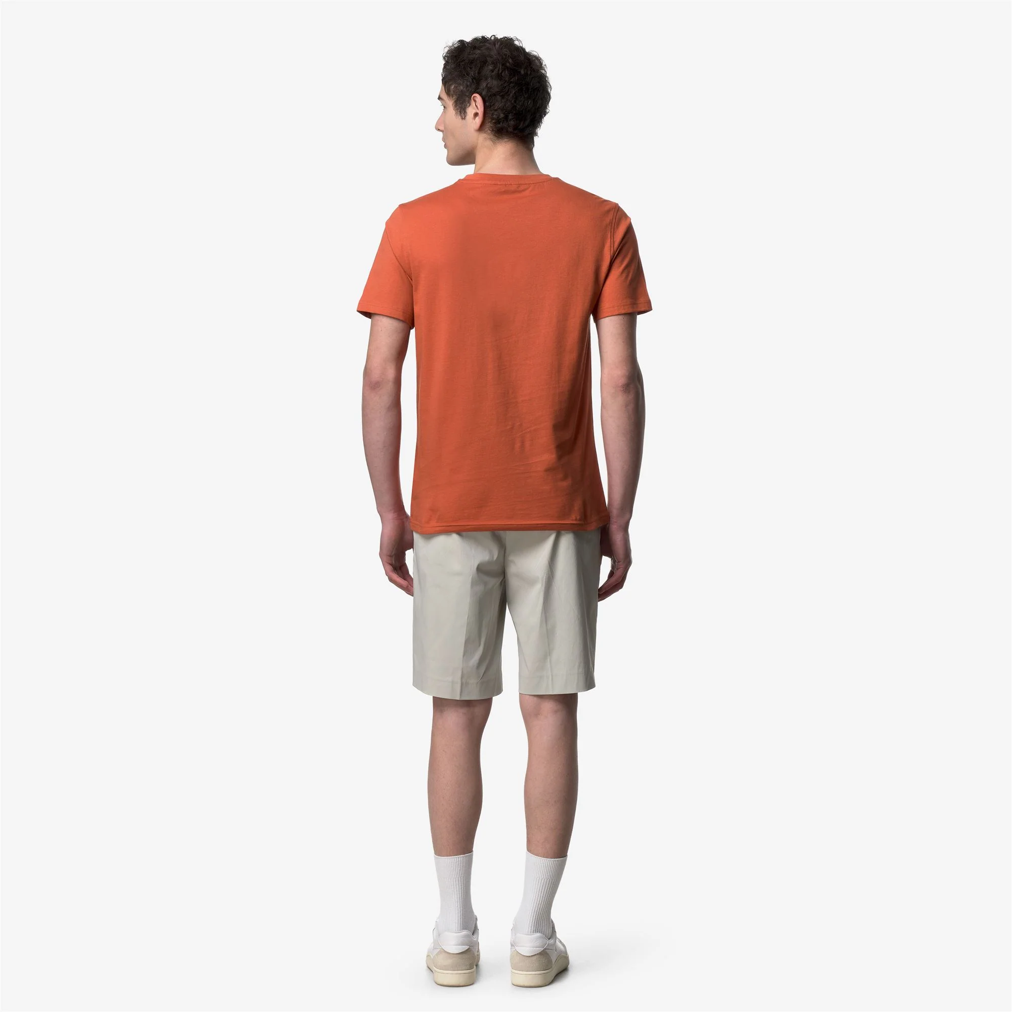 SIGUR JERSEY SLIM - T-ShirtsTop - T-Shirt - Man - ORANGE BROWNISH - Image 5