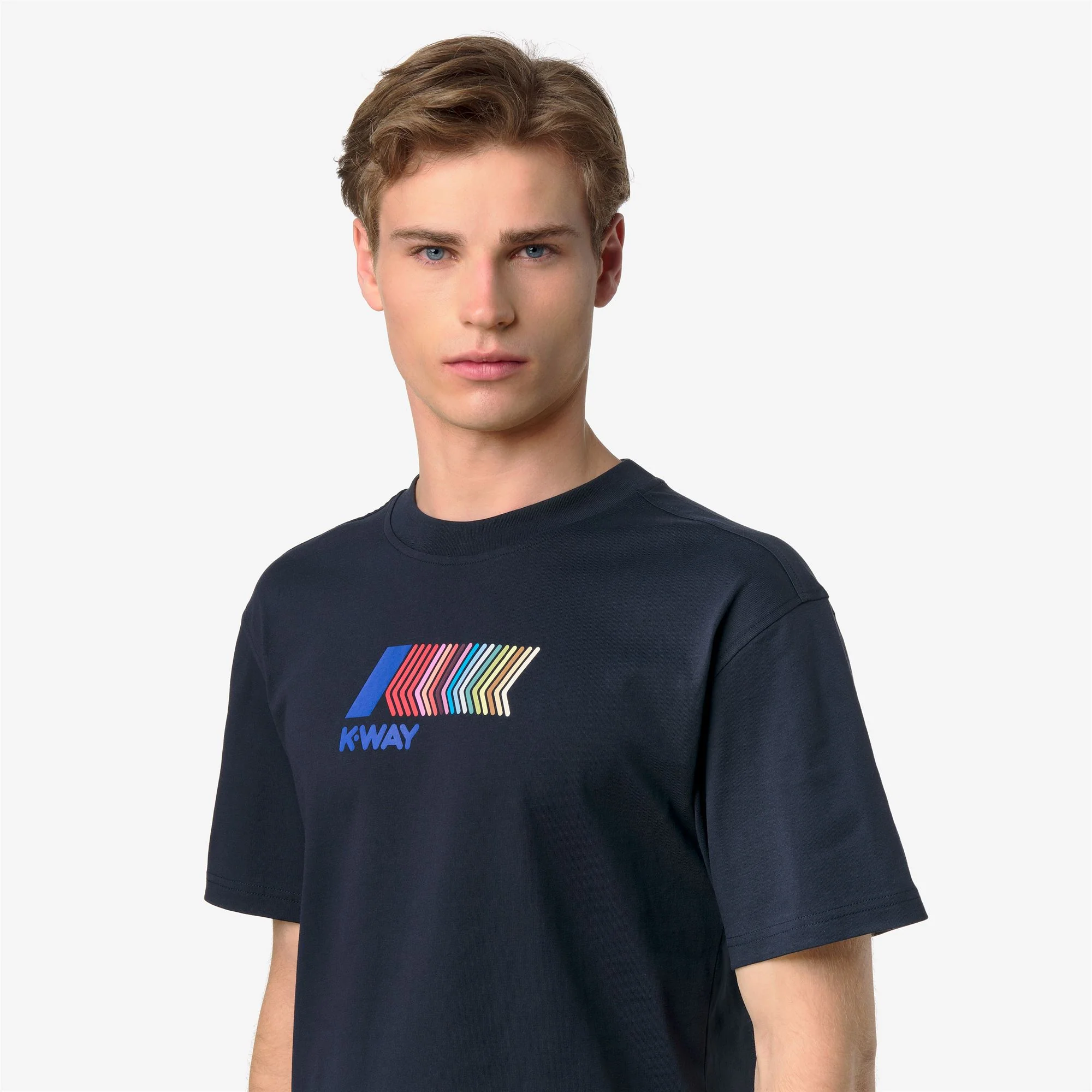 SOLO ICONIC FRONT - T-ShirtsTop - T-Shirt - Man - BLUE DEPTH - Image 2