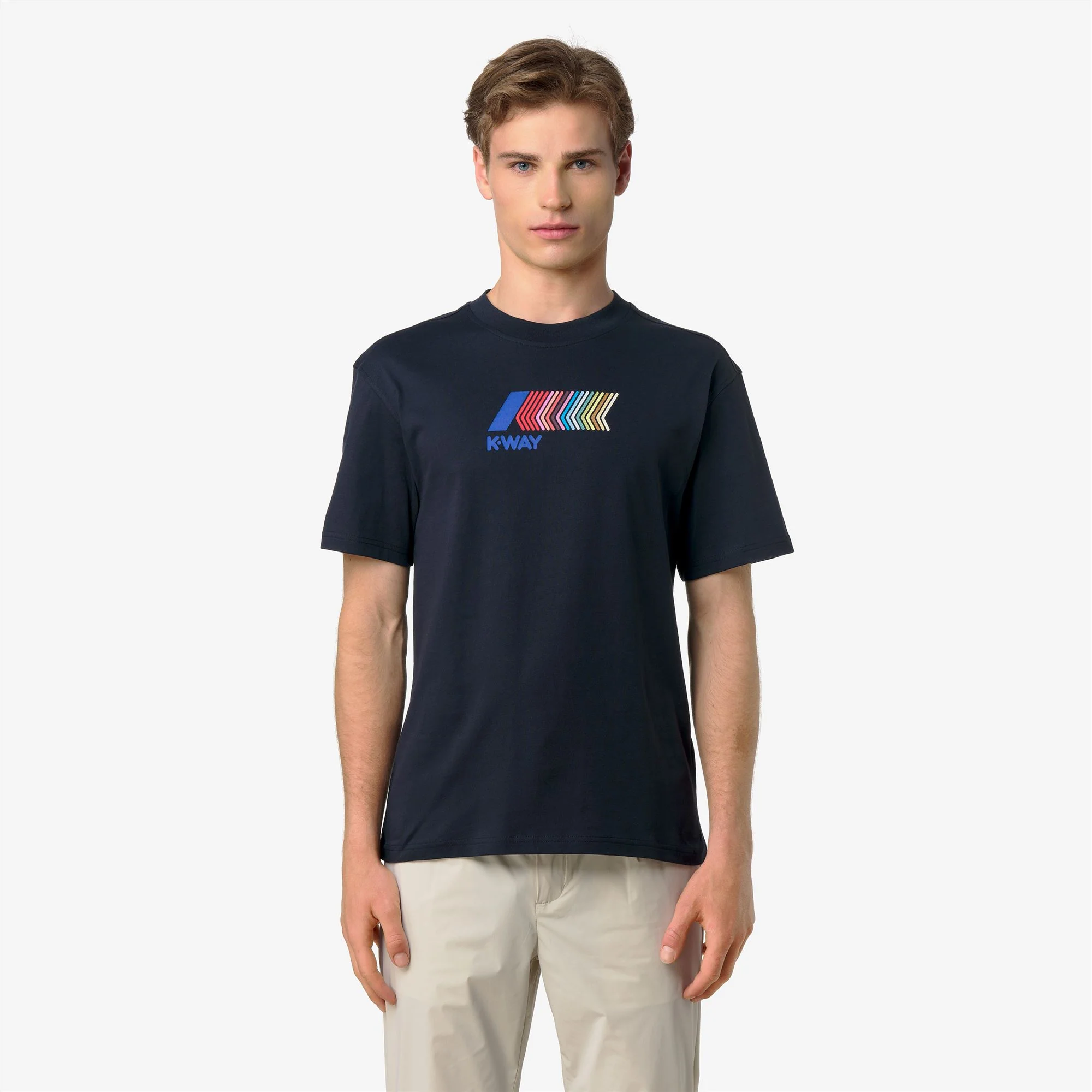 SOLO ICONIC FRONT - T-ShirtsTop - T-Shirt - Man - BLUE DEPTH - Image 3