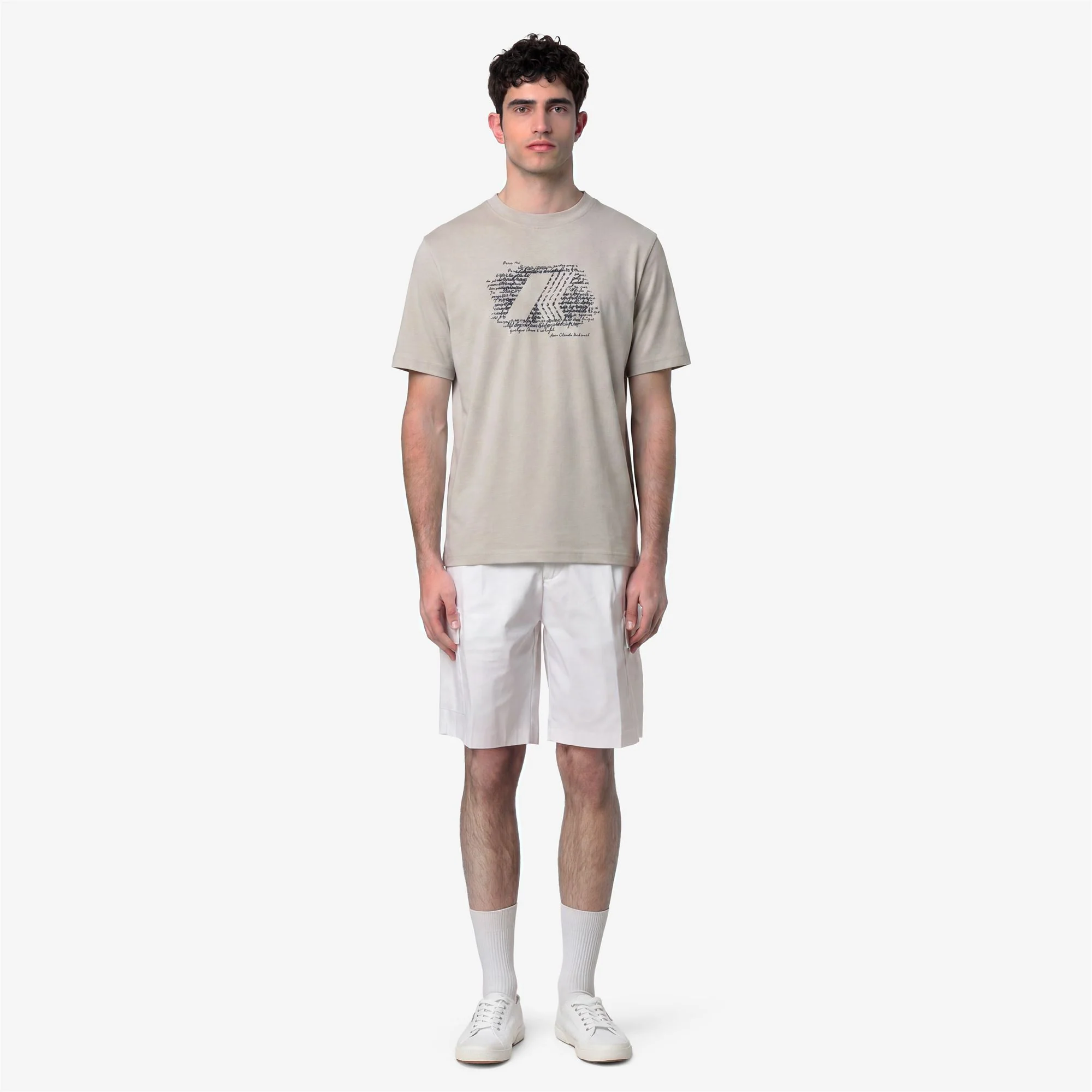 SOLO JERSEY HISTORY - T-ShirtsTop - T-Shirt - Man - BEIGE LT - Image 2
