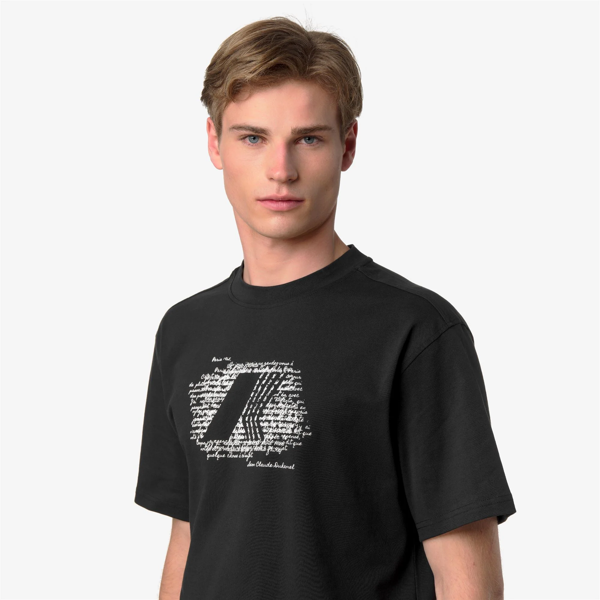 SOLO JERSEY HISTORY - T-ShirtsTop - T-Shirt - Man - BLACK PURE - Image 2