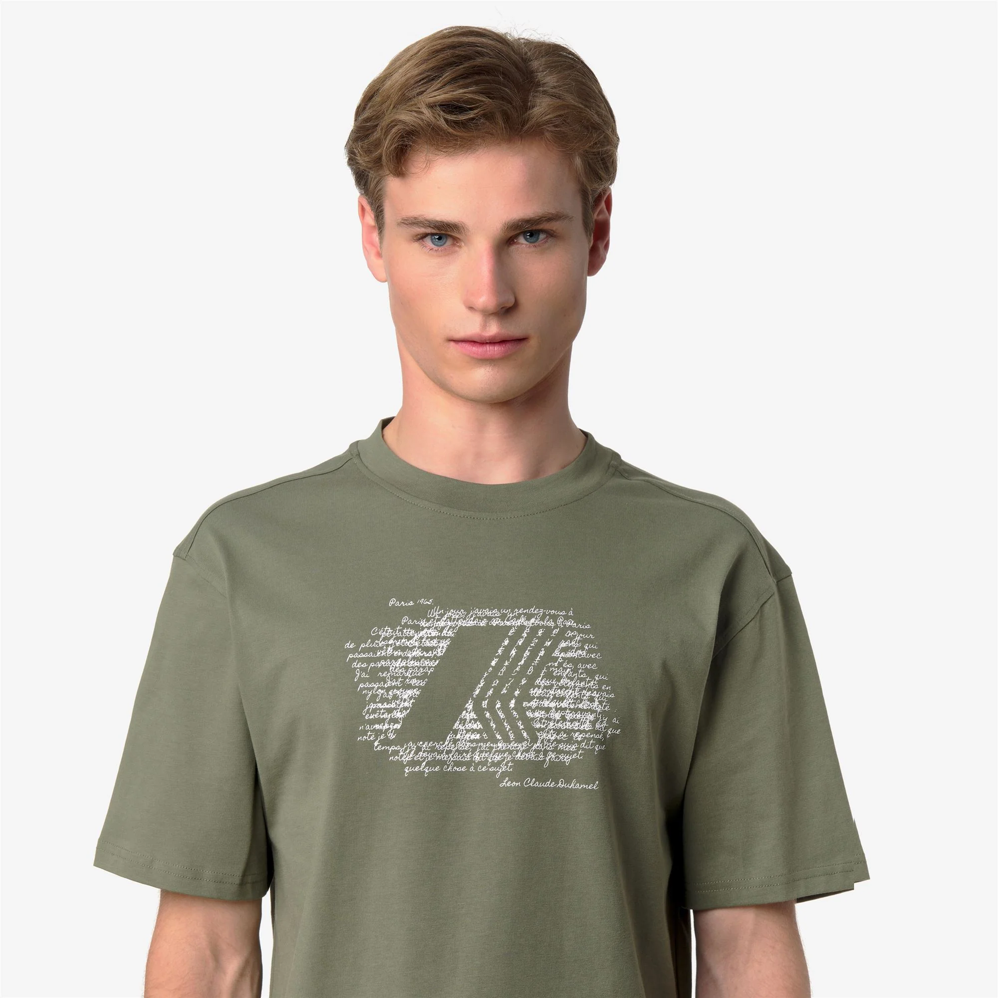 SOLO JERSEY HISTORY - T-ShirtsTop - T-Shirt - Man - GREEN LICHEN - Image 2