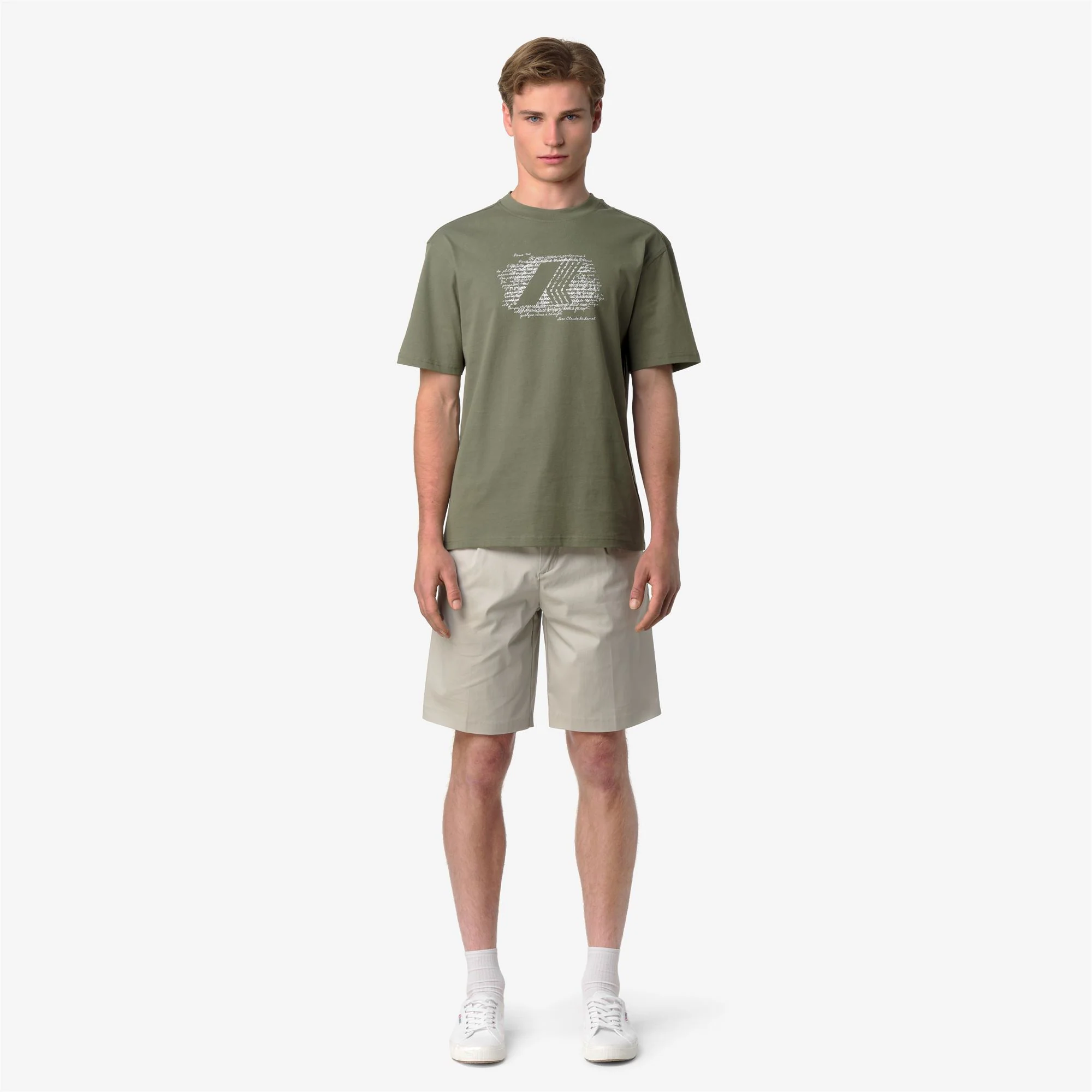 SOLO JERSEY HISTORY - T-ShirtsTop - T-Shirt - Man - GREEN LICHEN - Image 3