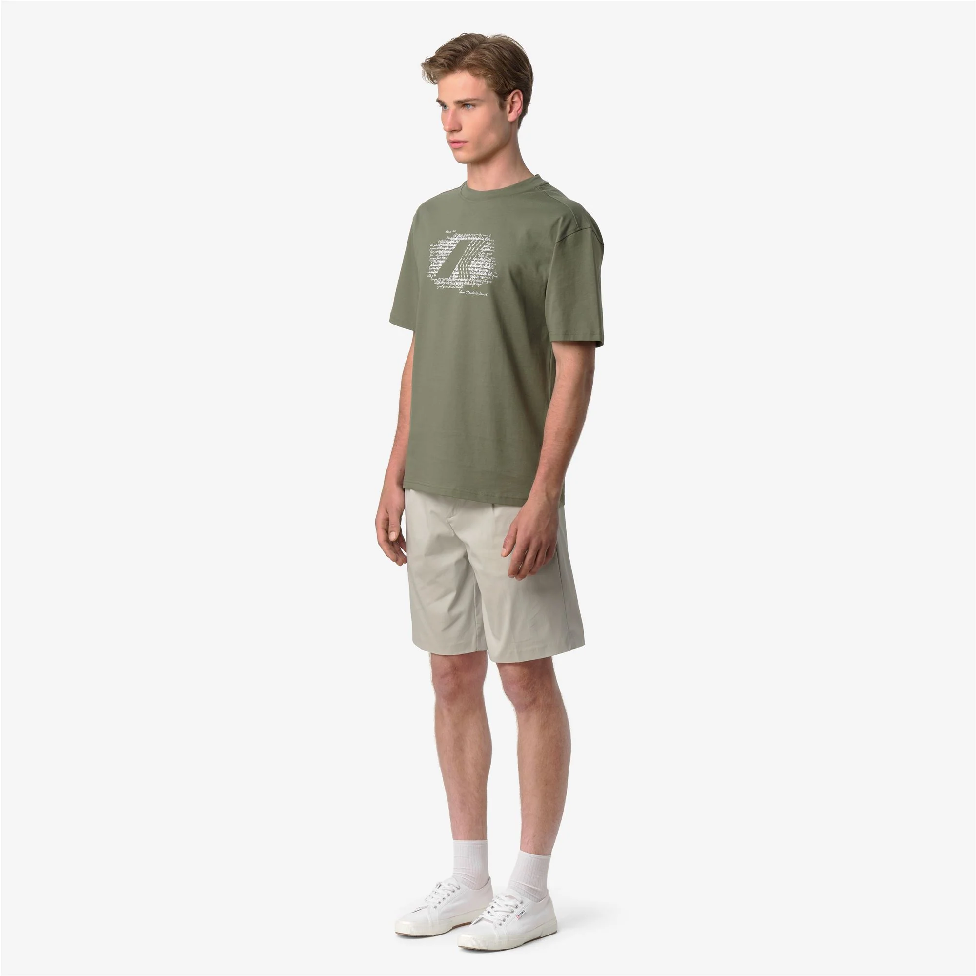 SOLO JERSEY HISTORY - T-ShirtsTop - T-Shirt - Man - GREEN LICHEN - Image 4