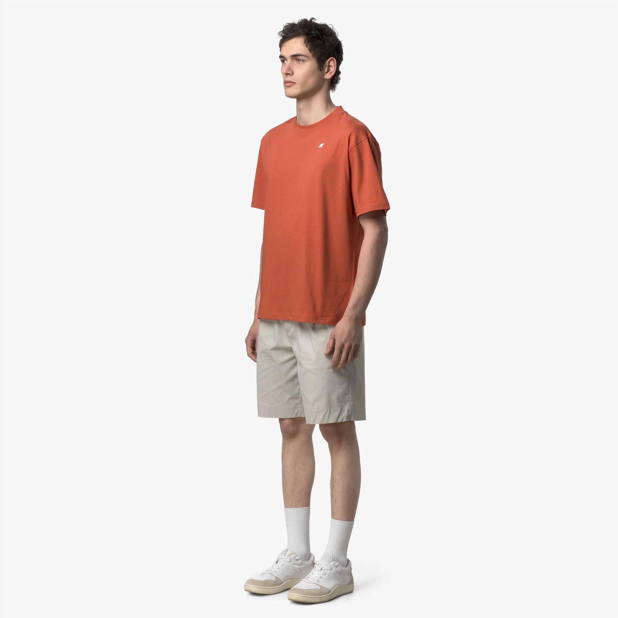 SOLO JERSEY - T-ShirtsTop - T-Shirt - Man - ORANGE BROWNISH - Image 4