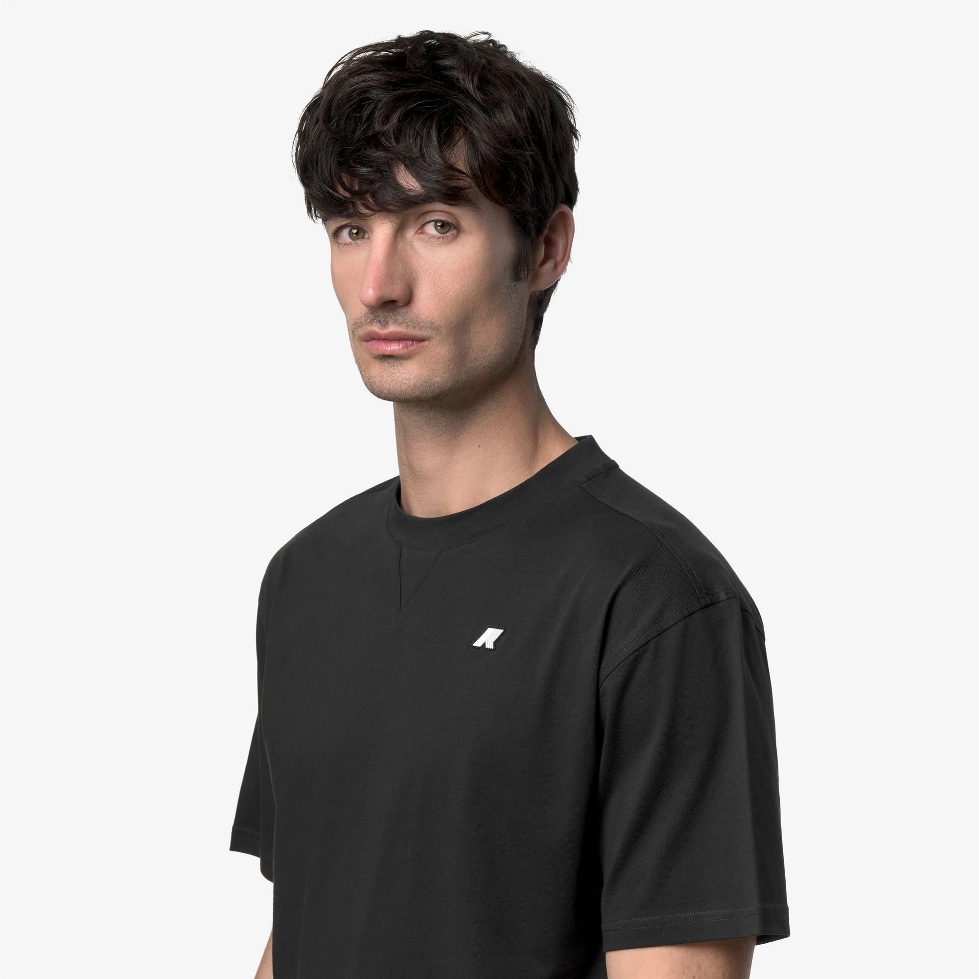 SOLO JERSEY TRIANGLE - T-ShirtsTop - T-Shirt - Man - BLACK PURE - Image 2
