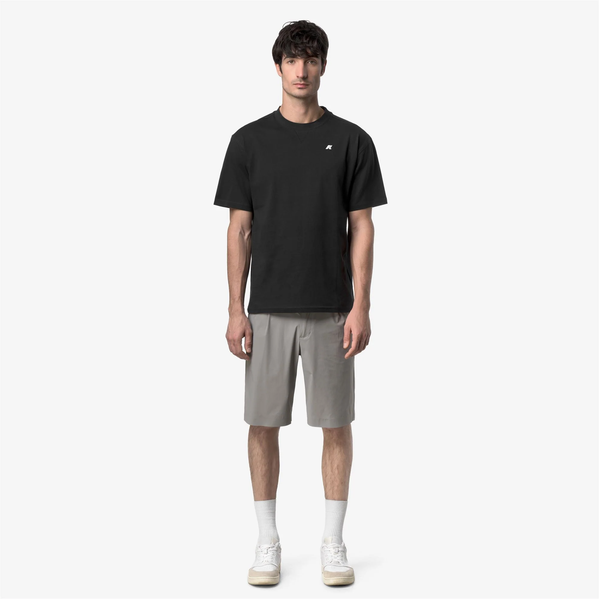 SOLO JERSEY TRIANGLE - T-ShirtsTop - T-Shirt - Man - BLACK PURE - Image 3