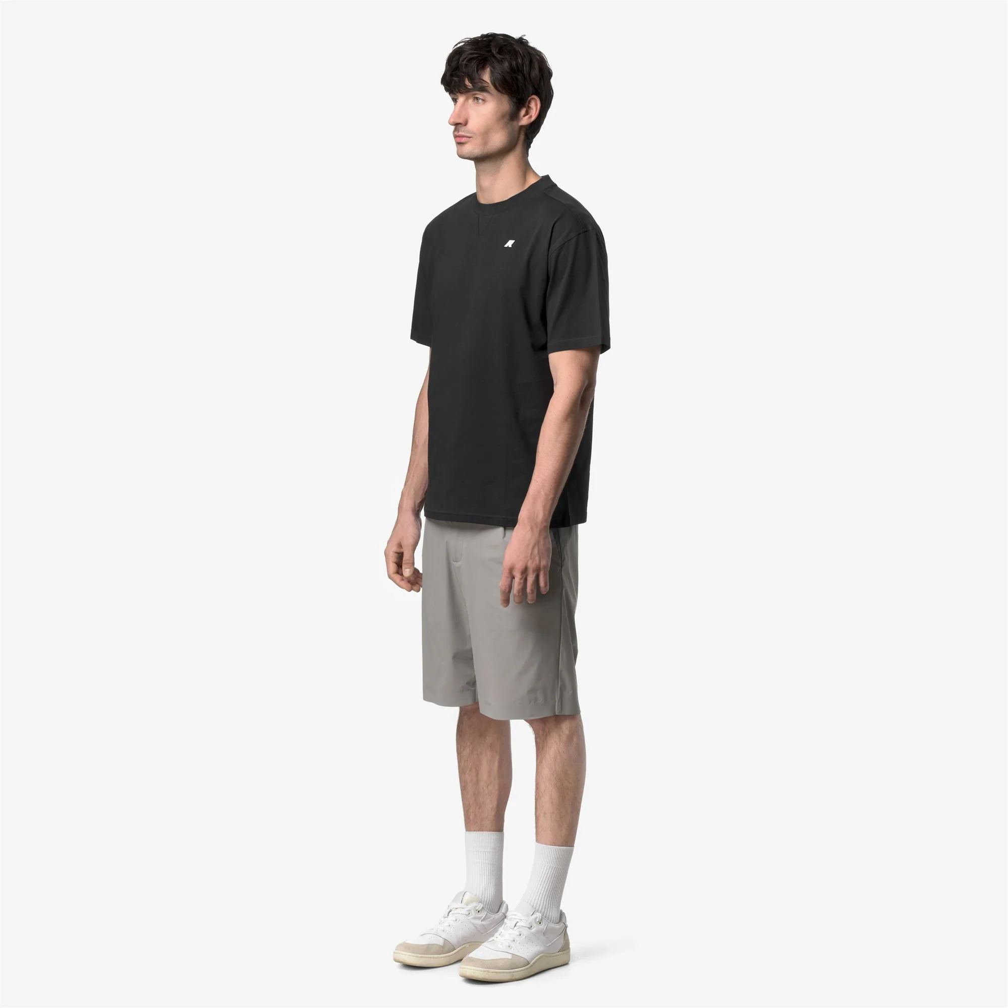 SOLO JERSEY TRIANGLE - T-ShirtsTop - T-Shirt - Man - BLACK PURE - Image 4