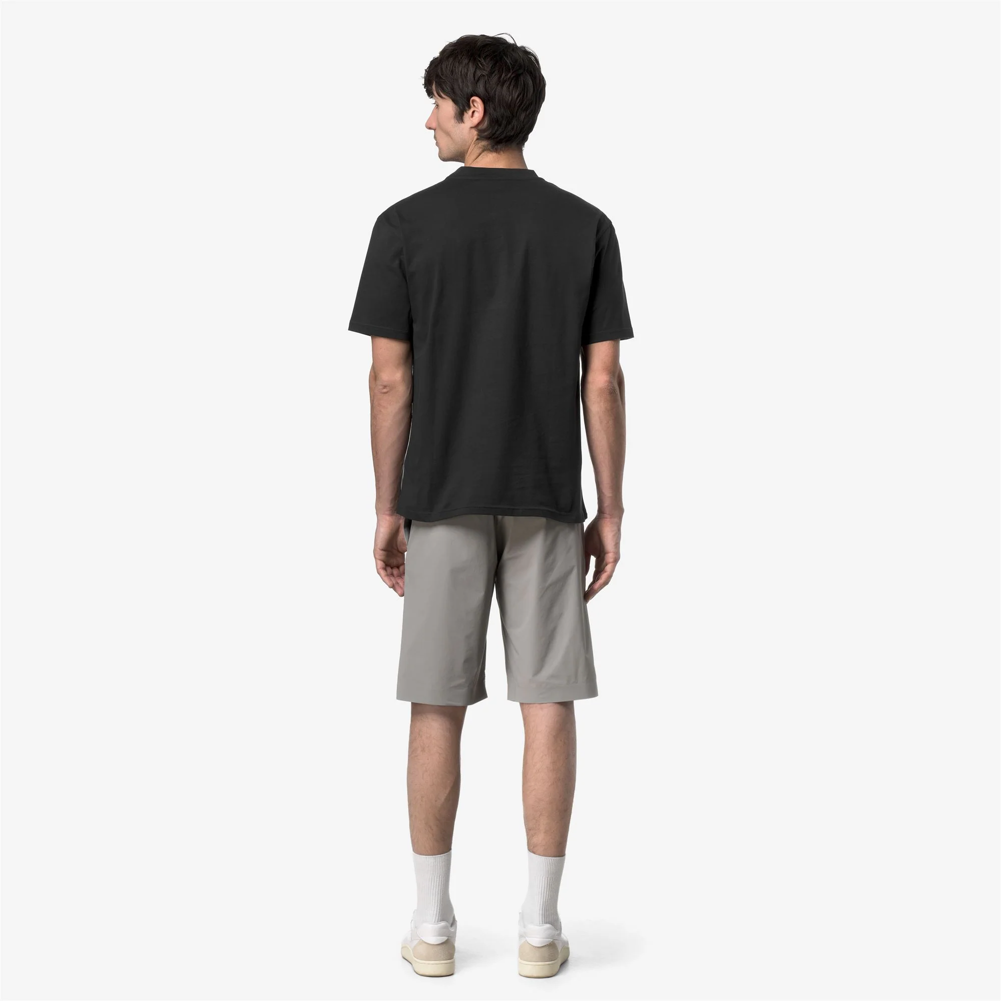 SOLO JERSEY TRIANGLE - T-ShirtsTop - T-Shirt - Man - BLACK PURE - Image 5