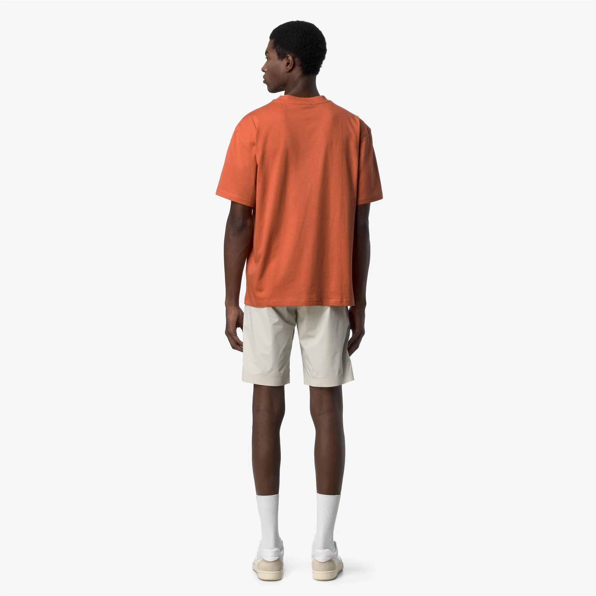 SOLO JERSEY TRIANGLE - T-ShirtsTop - T-Shirt - Man - ORANGE BROWNISH - Image 5