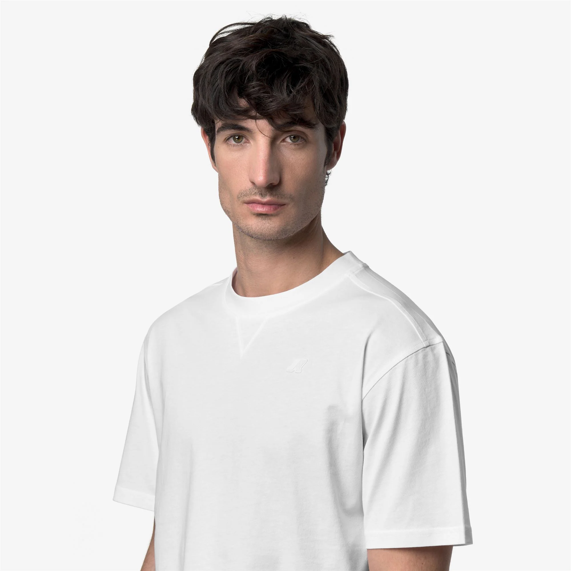 SOLO JERSEY TRIANGLE - T-ShirtsTop - T-Shirt - Man - WHITE - Image 2