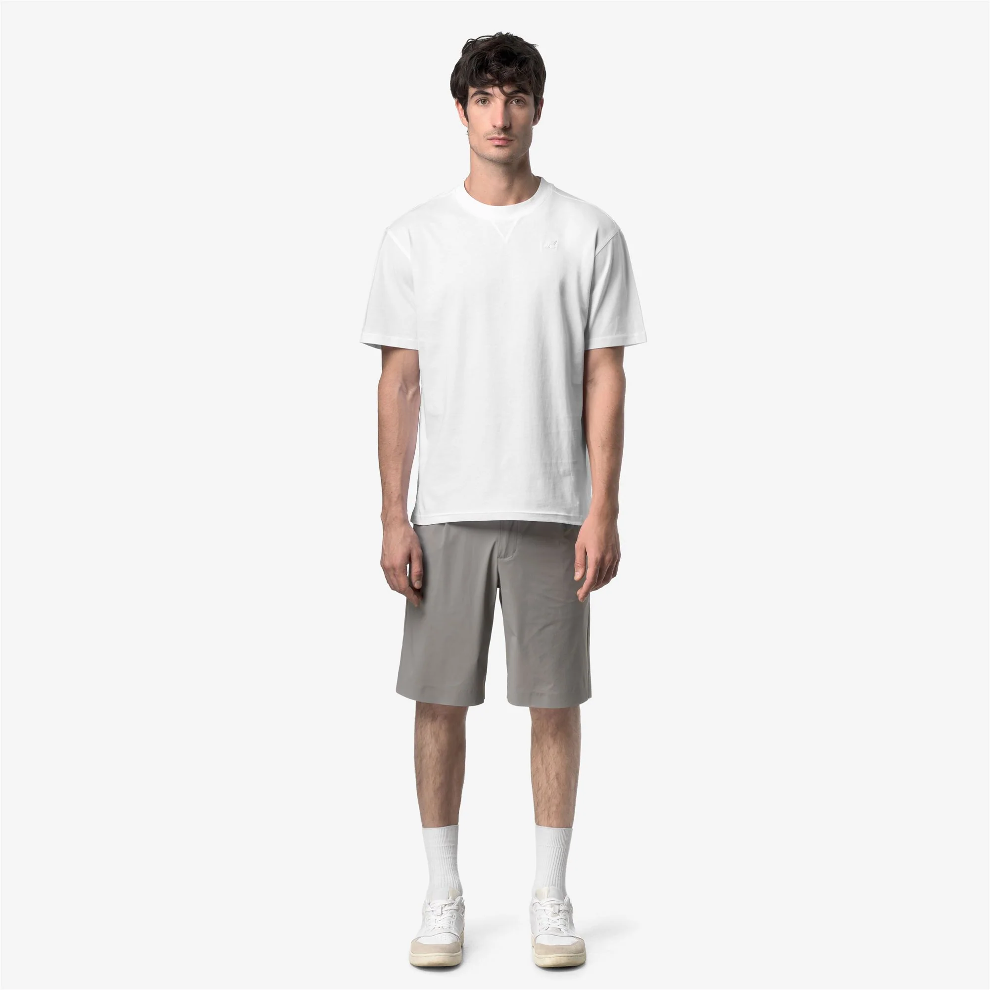 SOLO JERSEY TRIANGLE - T-ShirtsTop - T-Shirt - Man - WHITE - Image 3