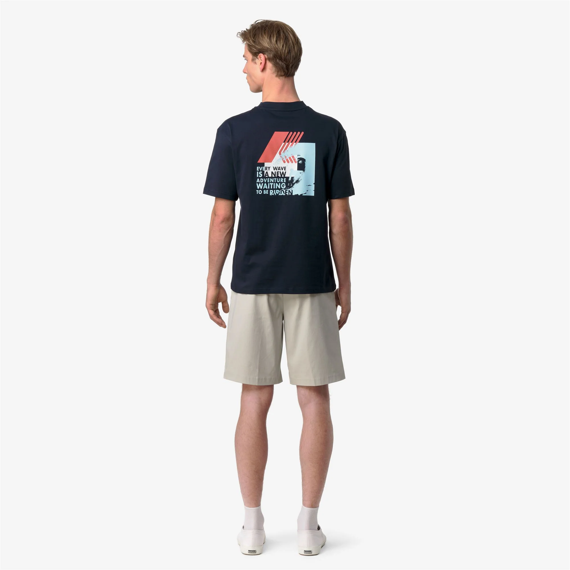 SOLO JERSEY WAVE - T-ShirtsTop - T-Shirt - Man - BLUE DEPTH - Image 6
