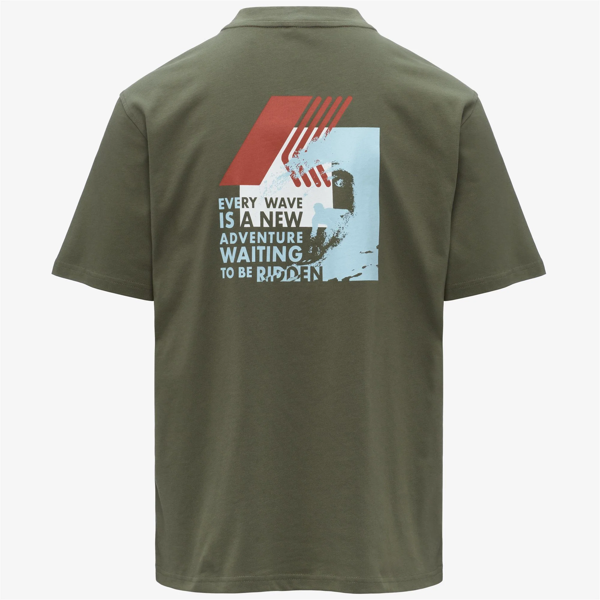SOLO JERSEY WAVE - T-ShirtsTop - T-Shirt - Man - GREEN LICHEN - Image 2