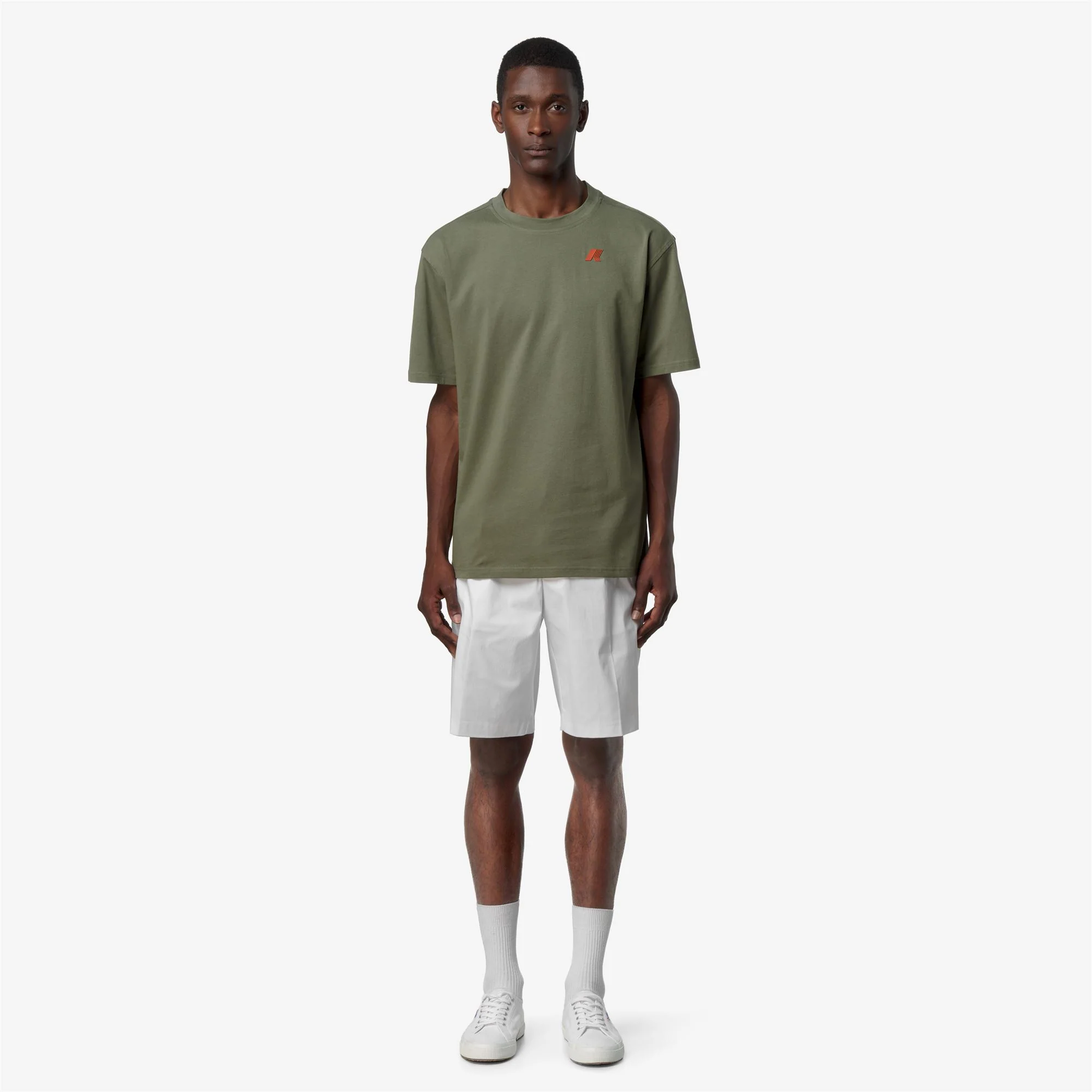 SOLO JERSEY WAVE - T-ShirtsTop - T-Shirt - Man - GREEN LICHEN - Image 4