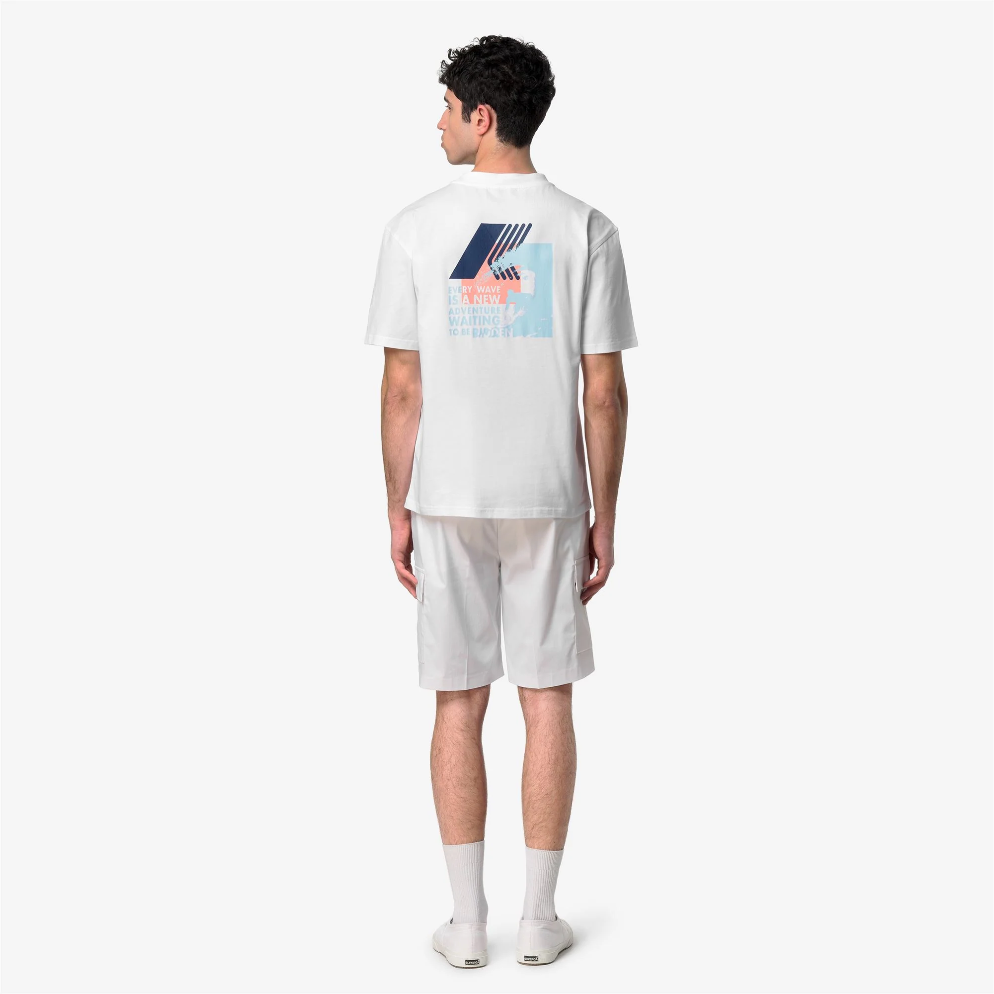 SOLO JERSEY WAVE - T-ShirtsTop - T-Shirt - Man - WHITE - Image 6