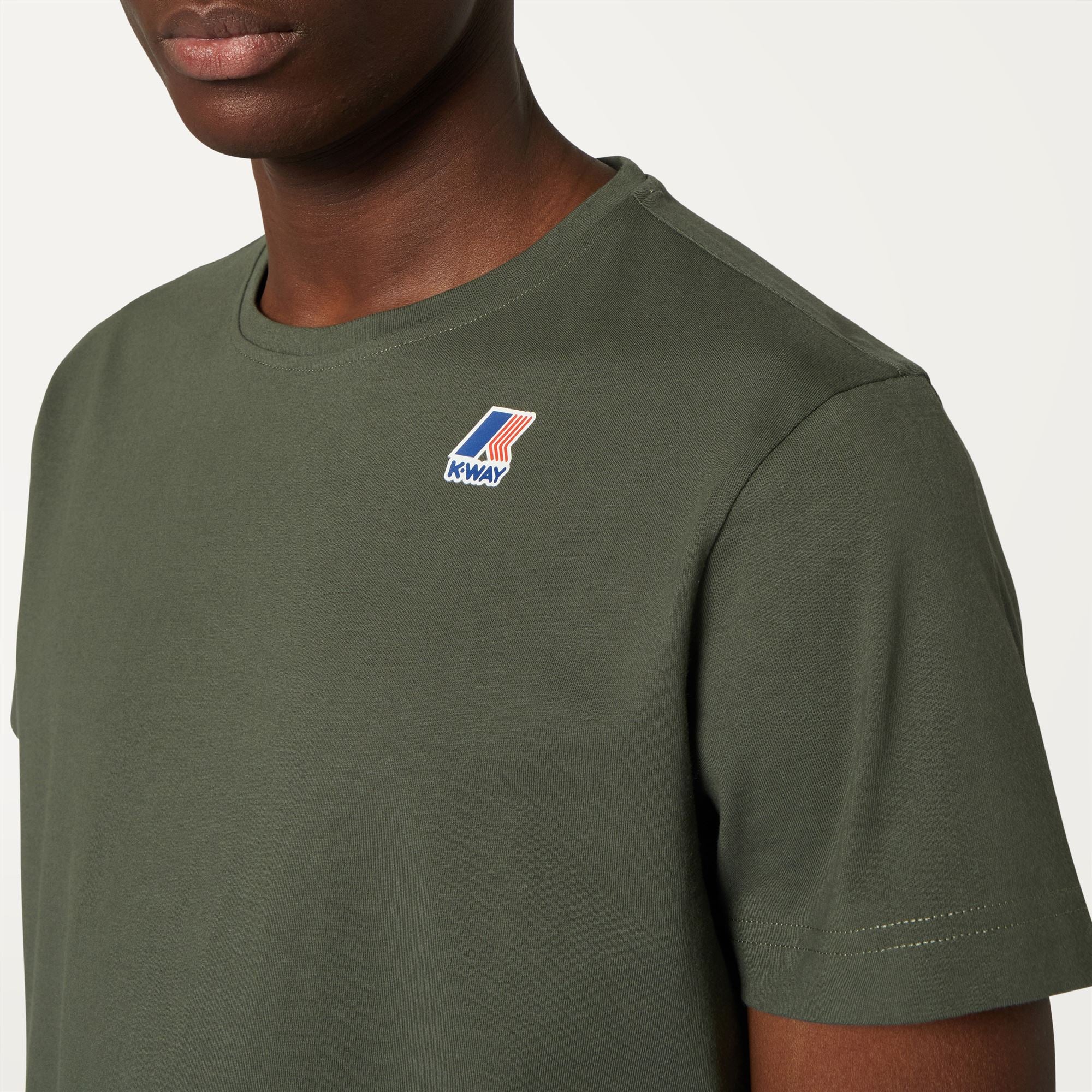 EDOUARD - T-ShirtsTop - T-Shirt - Unisex - GREEN BLACKISH - Image 3