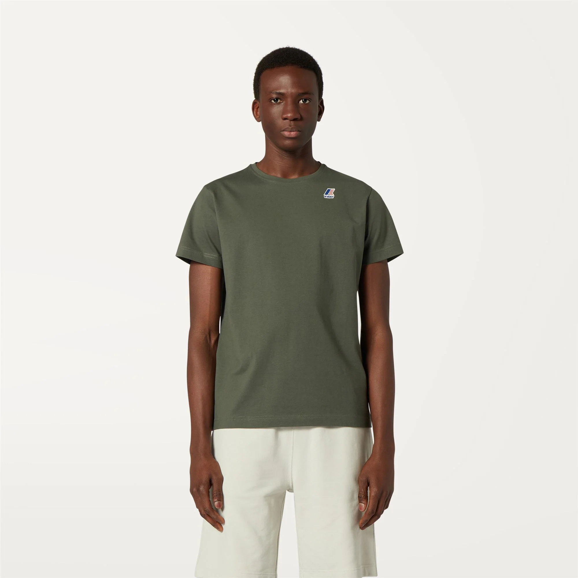 EDOUARD - T-ShirtsTop - T-Shirt - Unisex - GREEN BLACKISH - Image 4