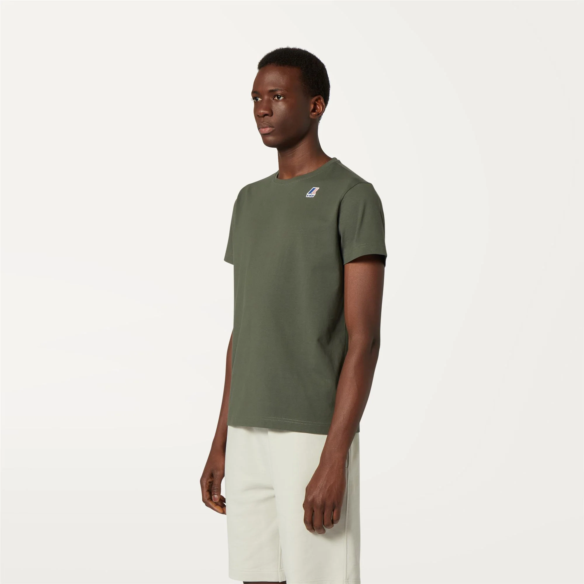EDOUARD - T-ShirtsTop - T-Shirt - Unisex - GREEN BLACKISH - Image 5